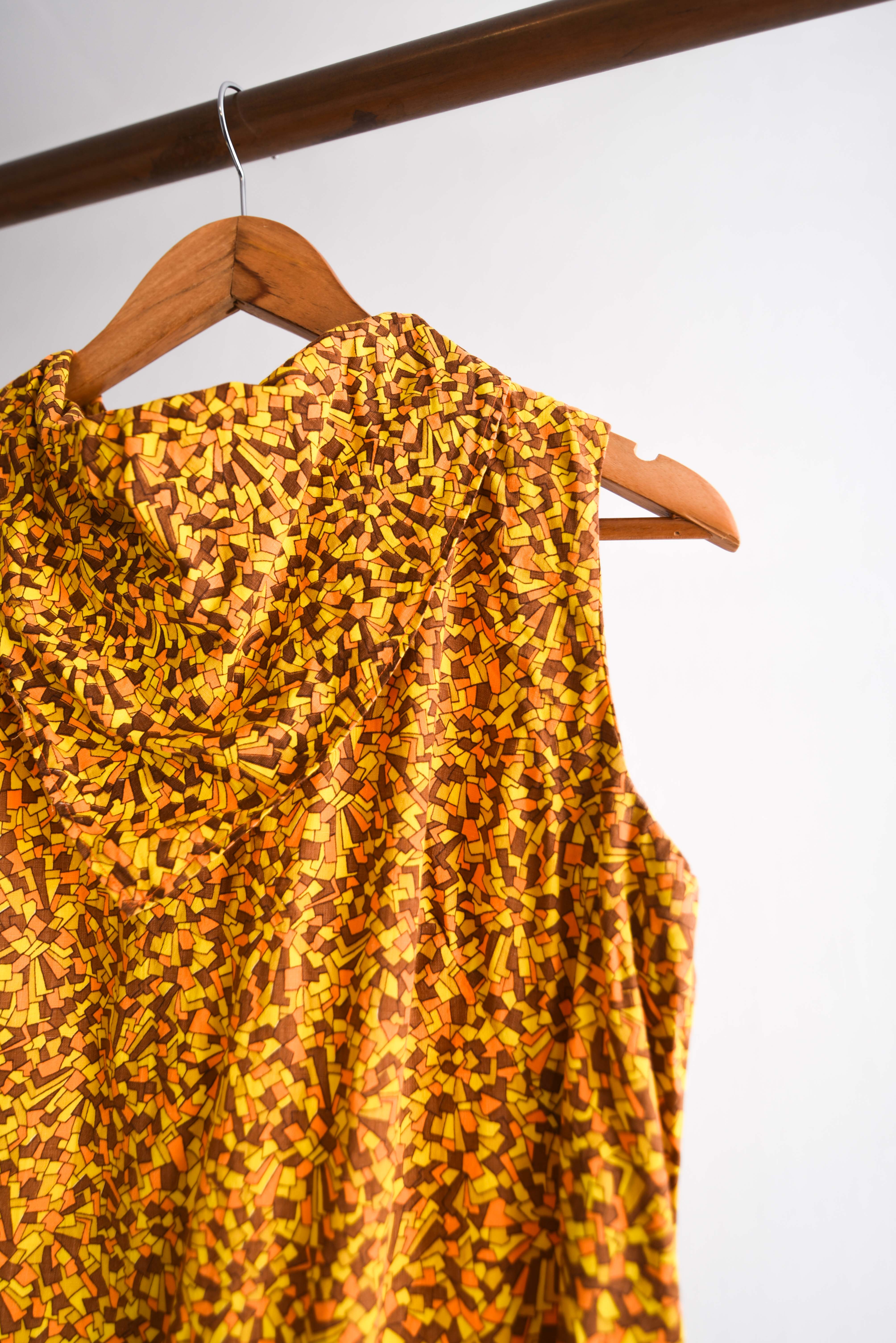 Vestido handmade 60s caleidoscopio