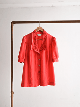 Blusa true red cuellito