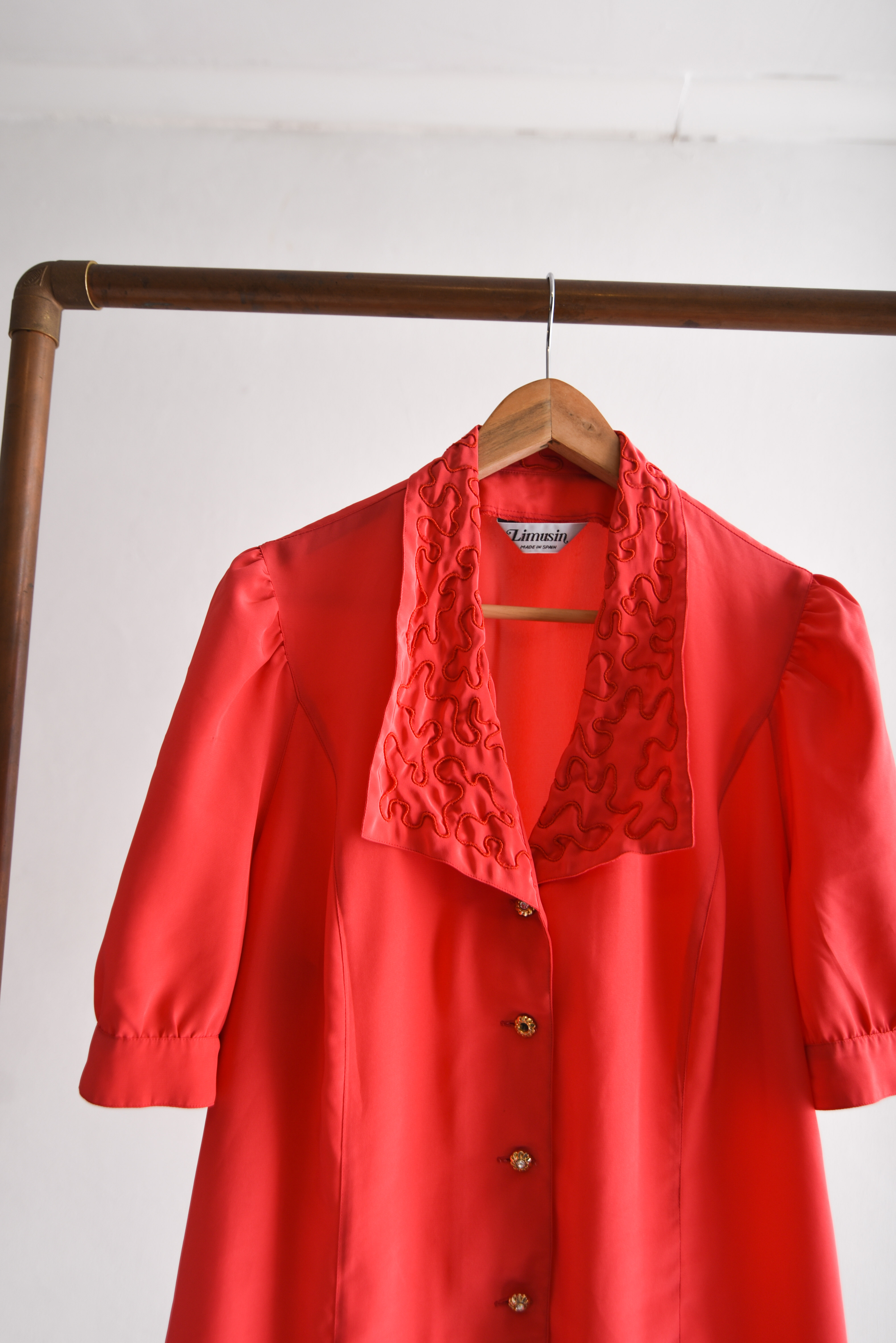 Blusa true red cuellito