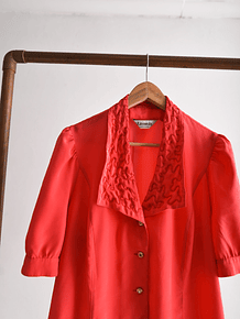 Blusa true red cuellito
