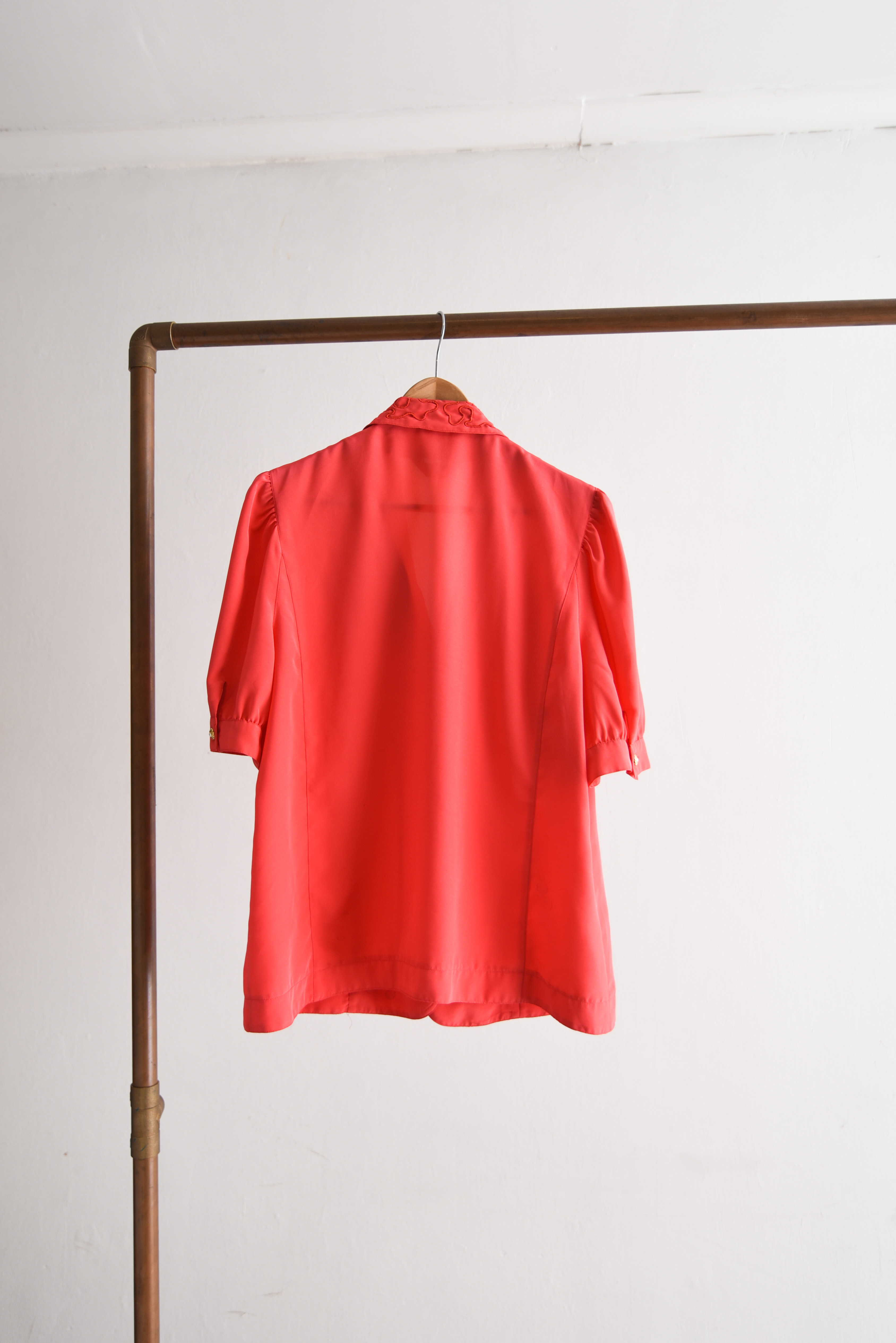 Blusa true red cuellito