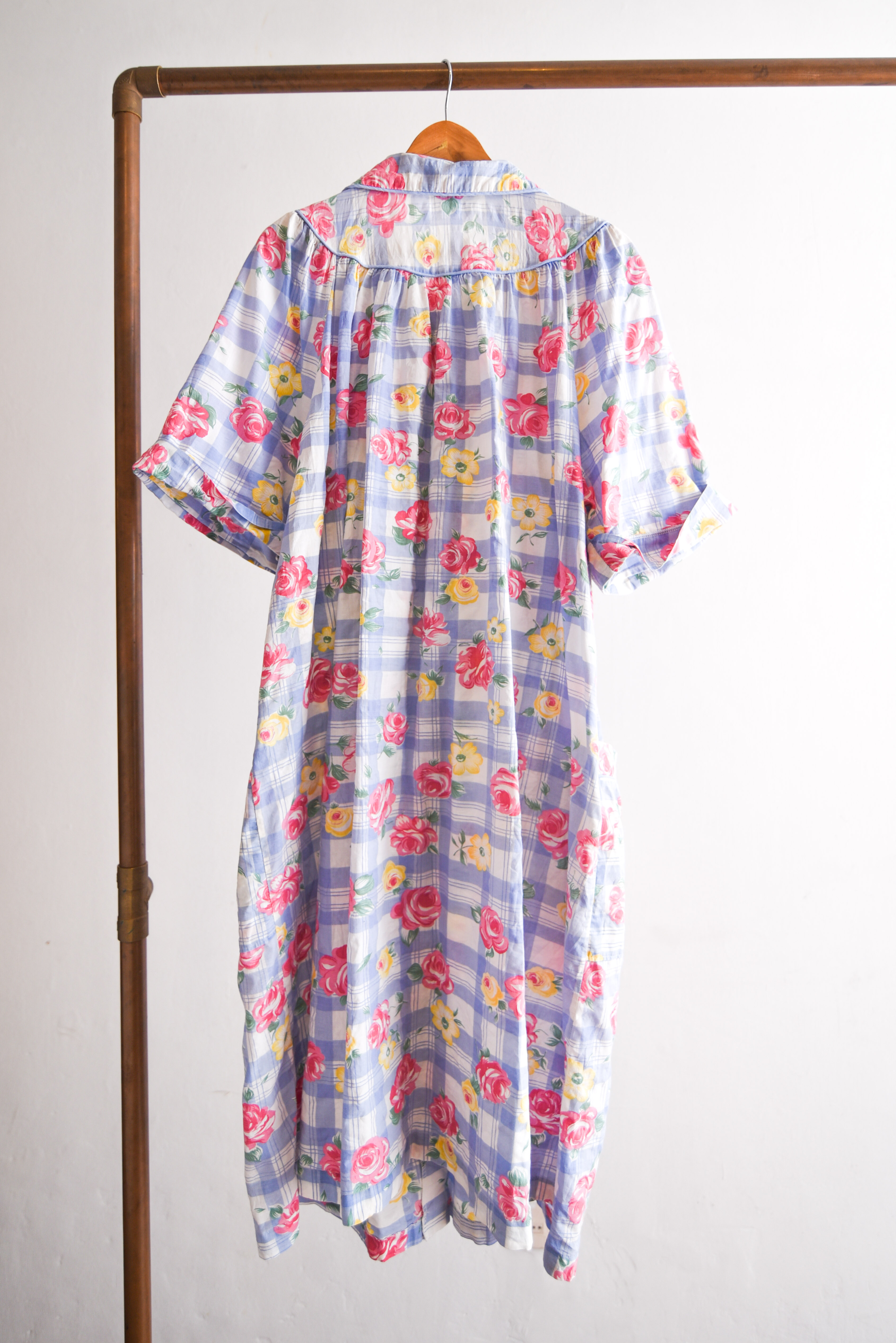 Vestido de casa cuello bebe