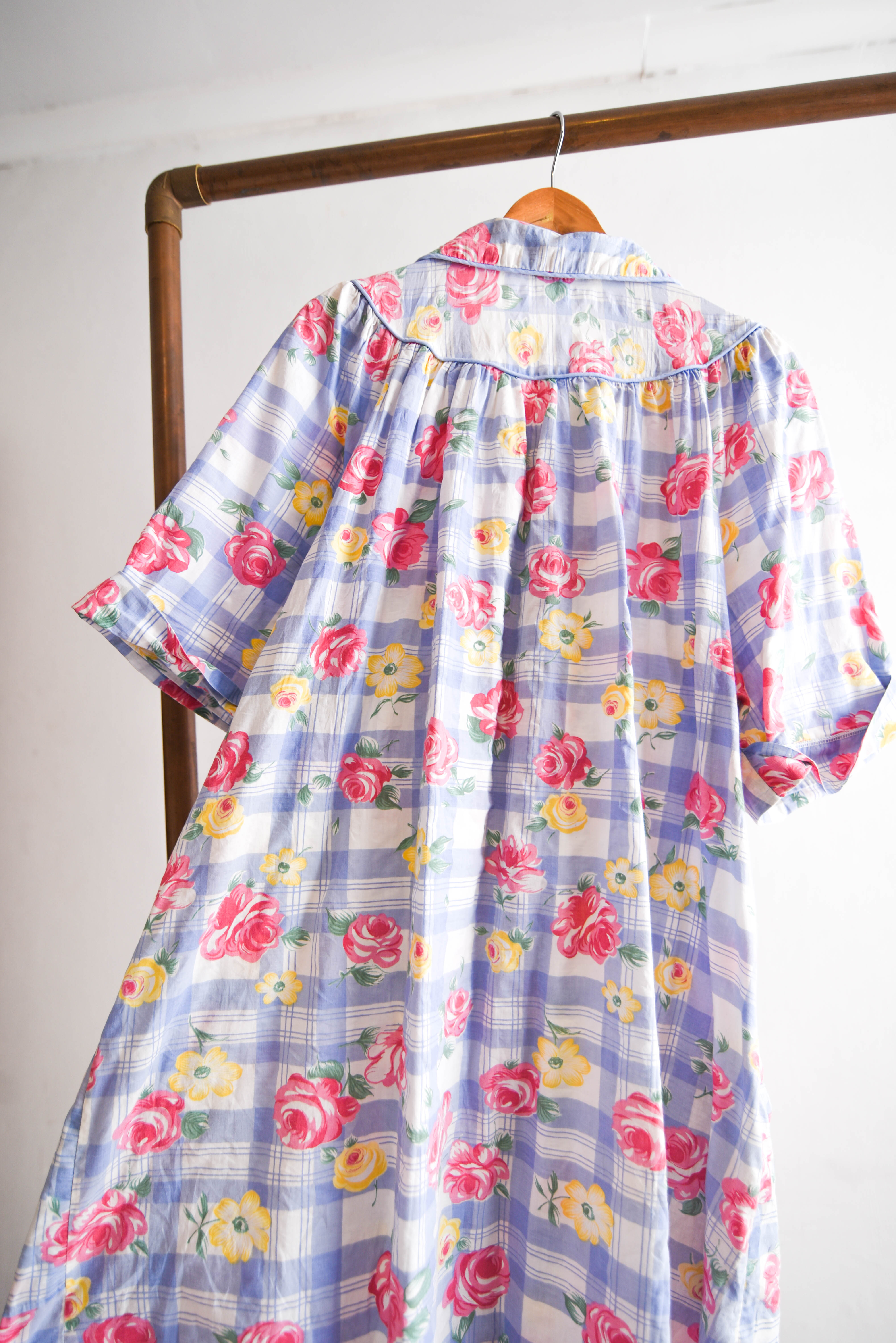 Vestido de casa cuello bebe