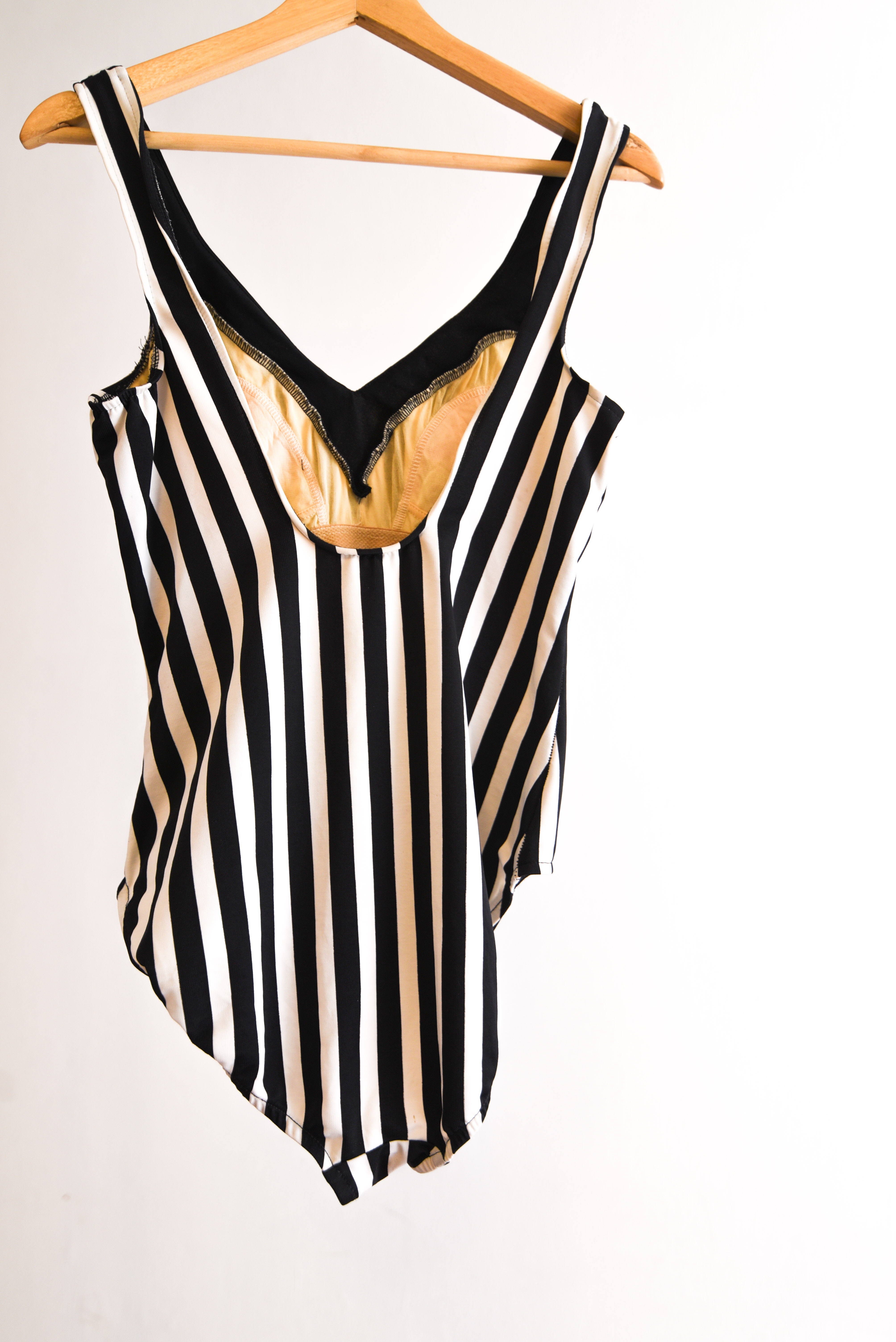 Traje de baño 90s rayado