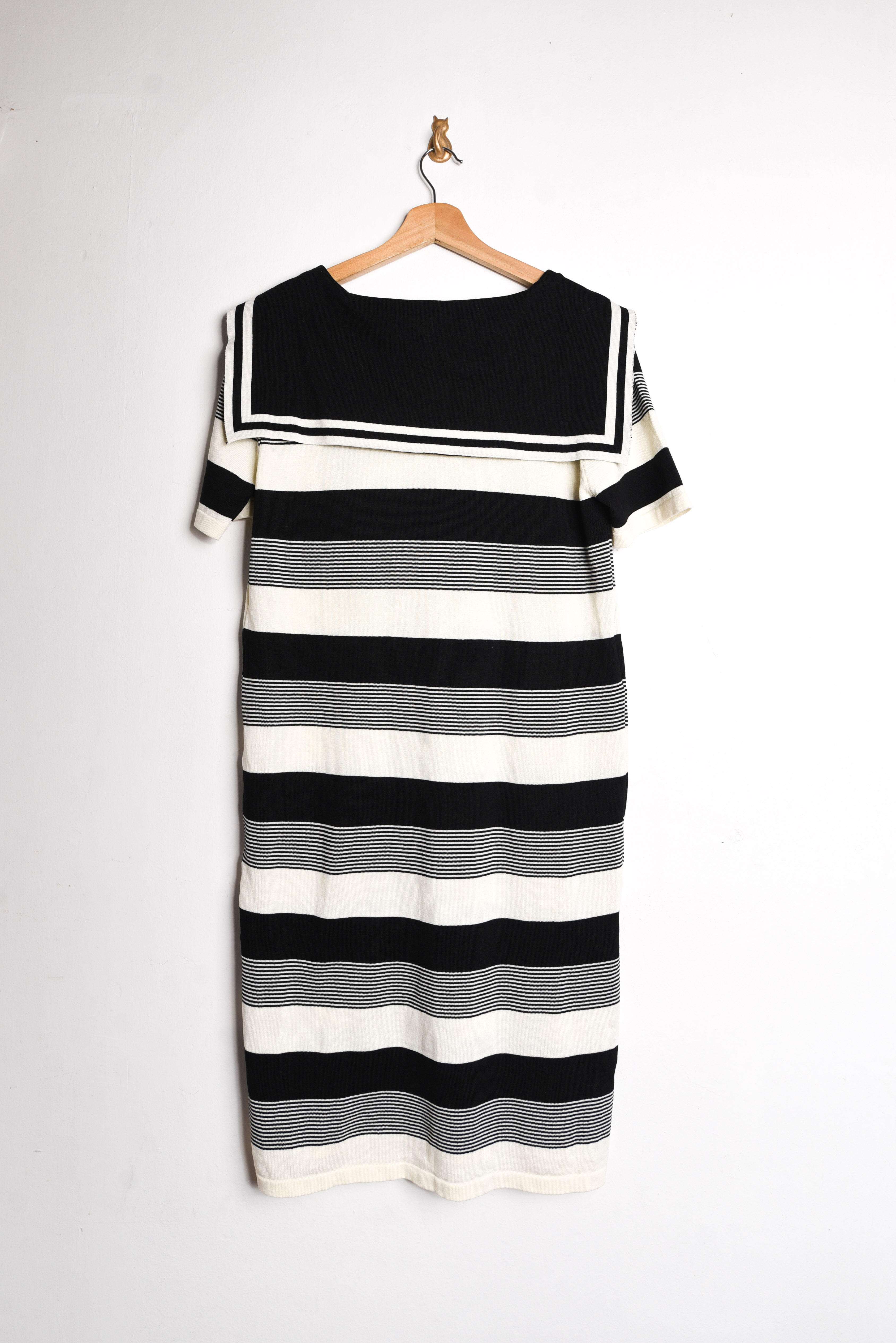 Vestido rayado sailor