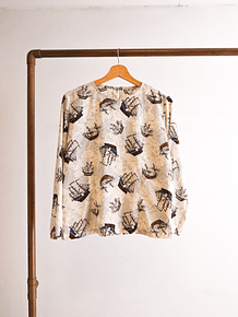 Blusa vintage Japan