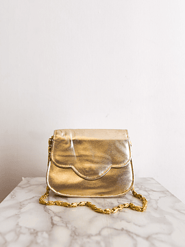 Carterita vintage dorada fiesta