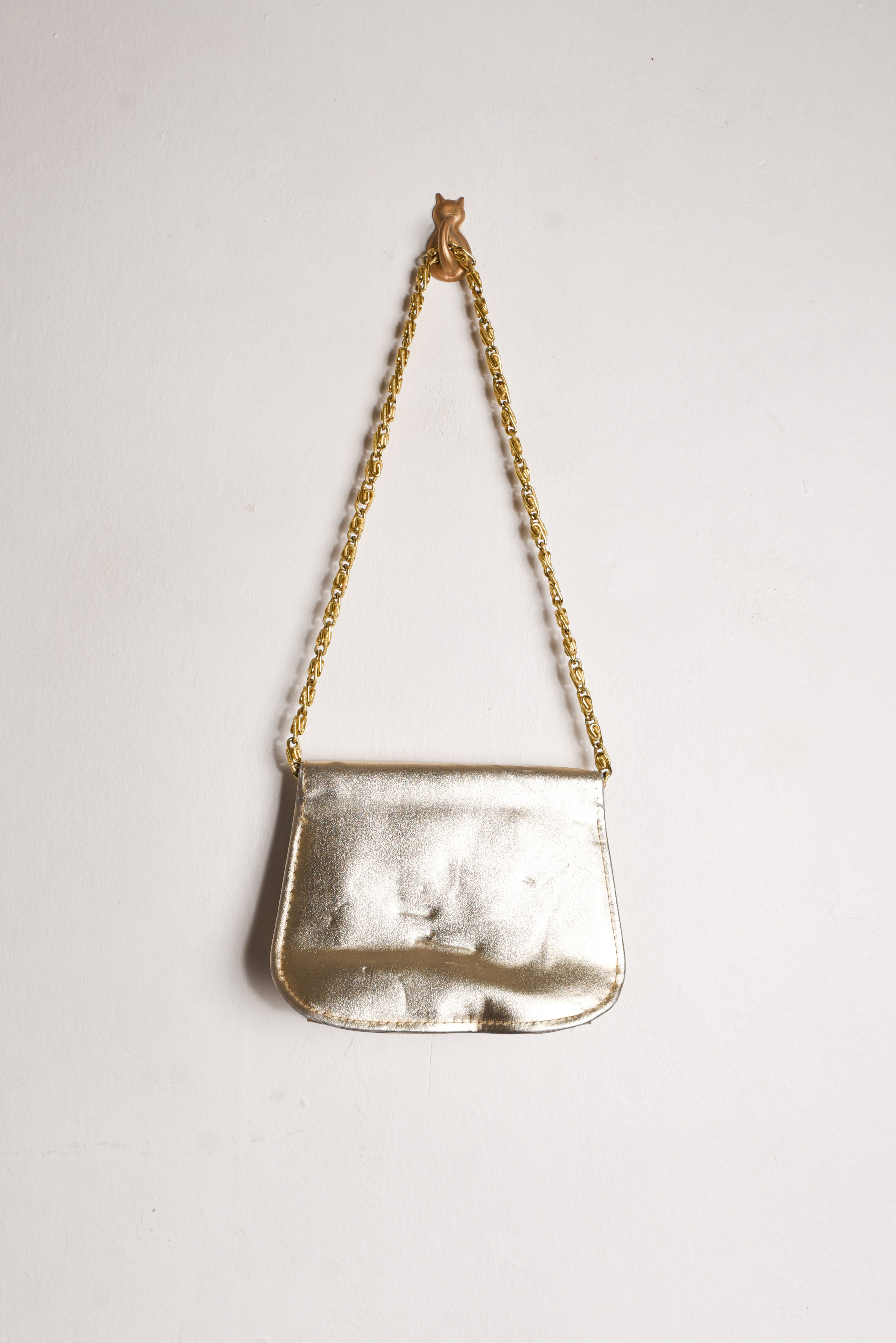 Carterita vintage dorada fiesta