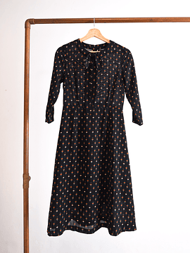 Vestido negro ribbon