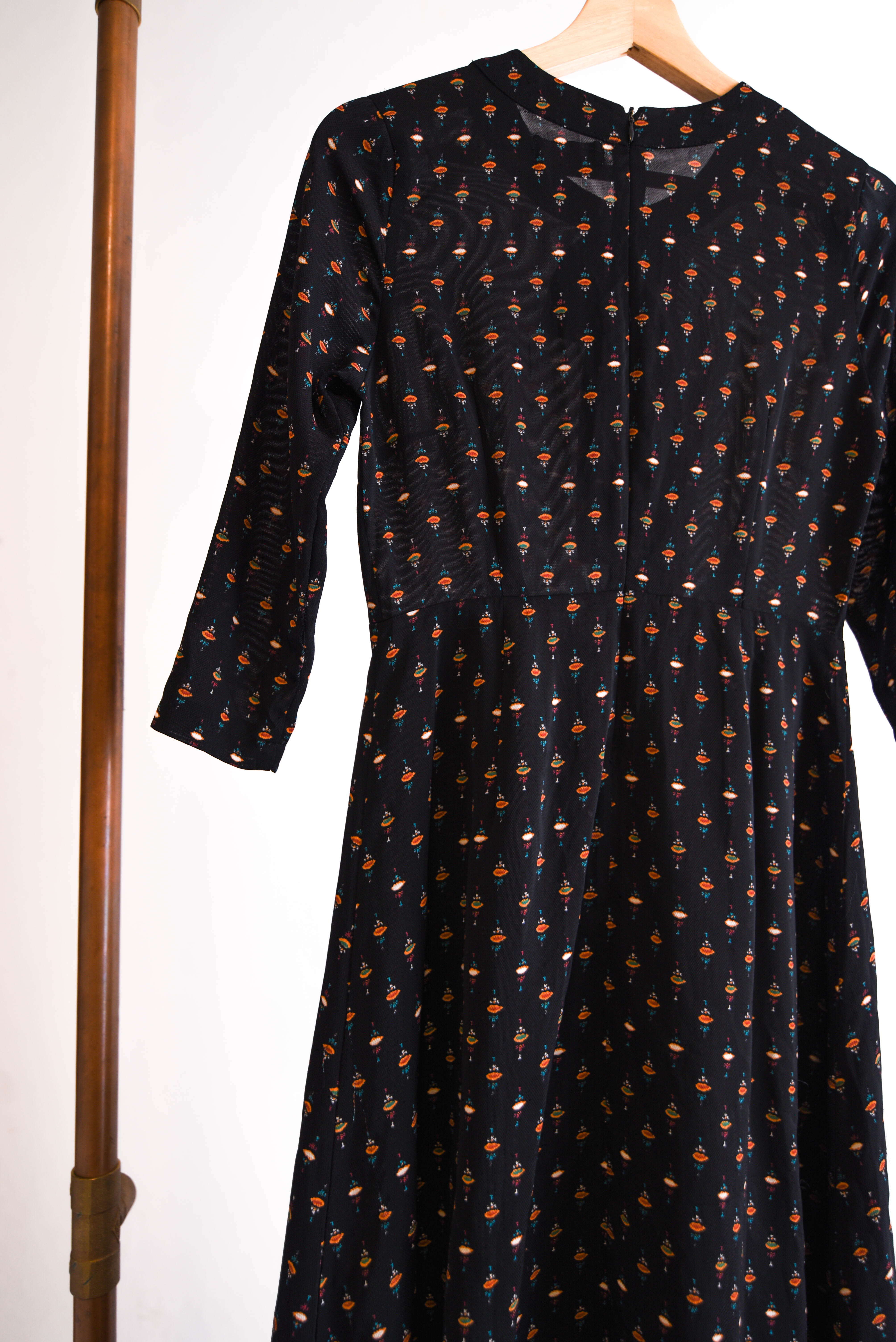 Vestido negro ribbon