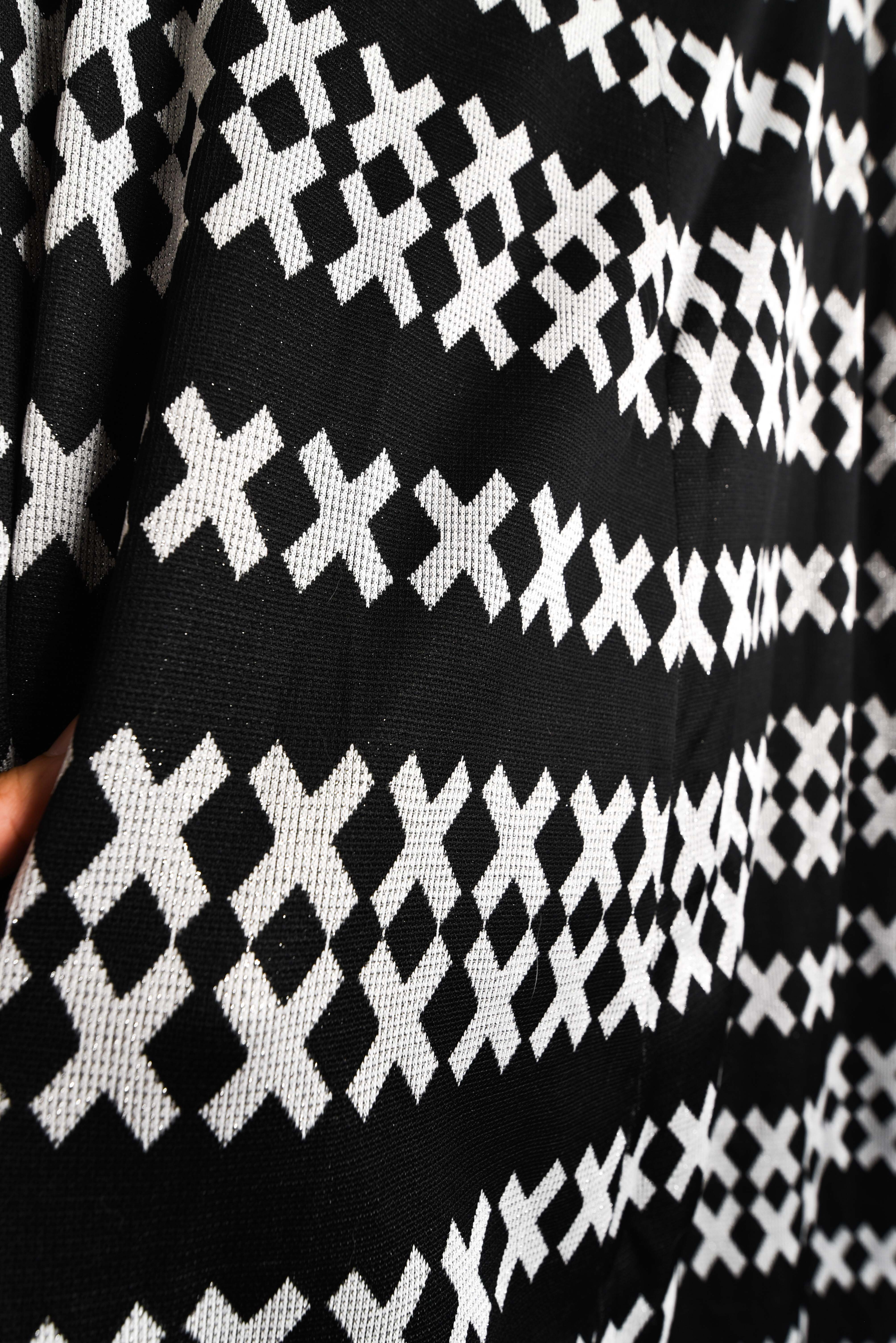 Maxi falda 70s shiny