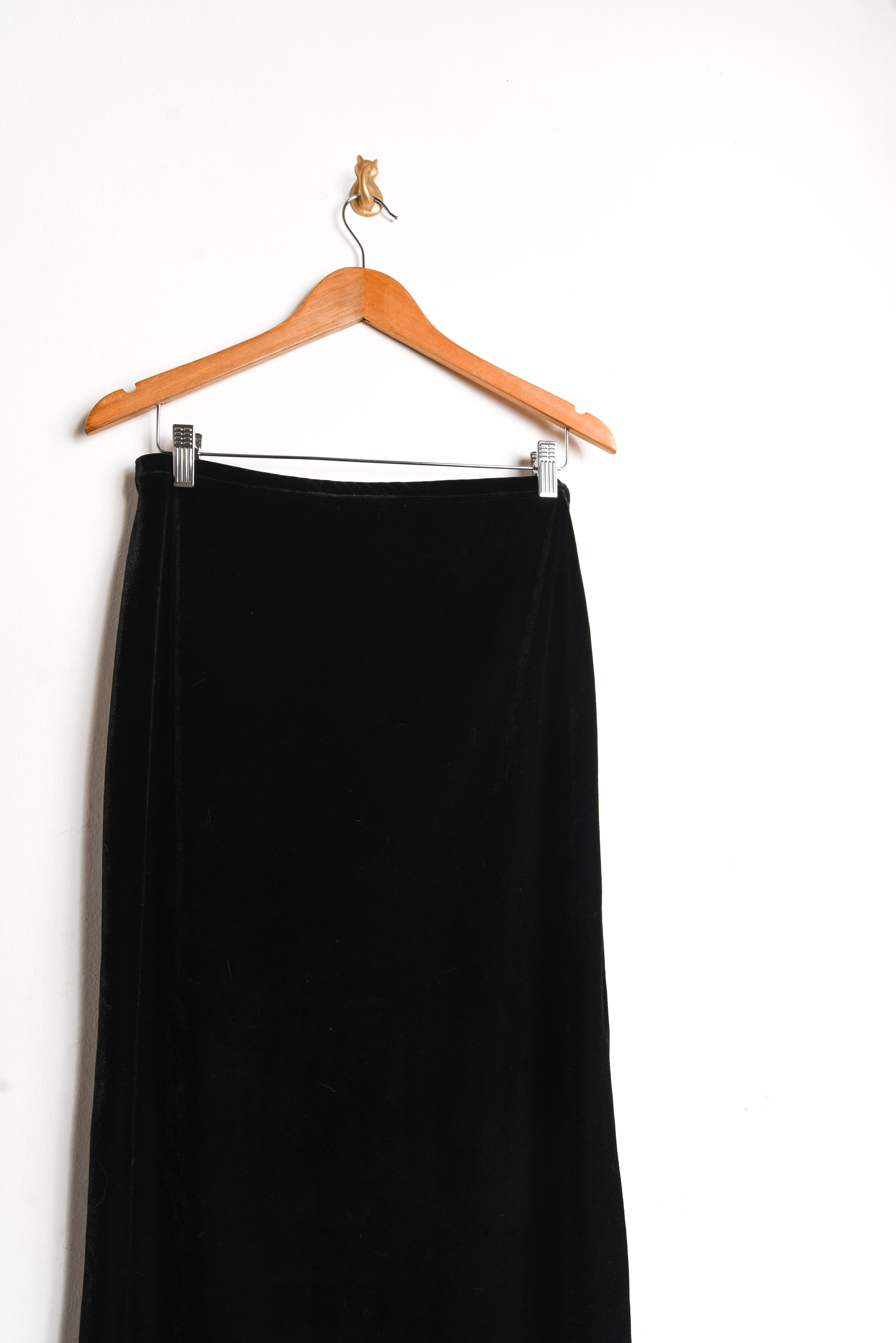 Maxi falda velvet 90s