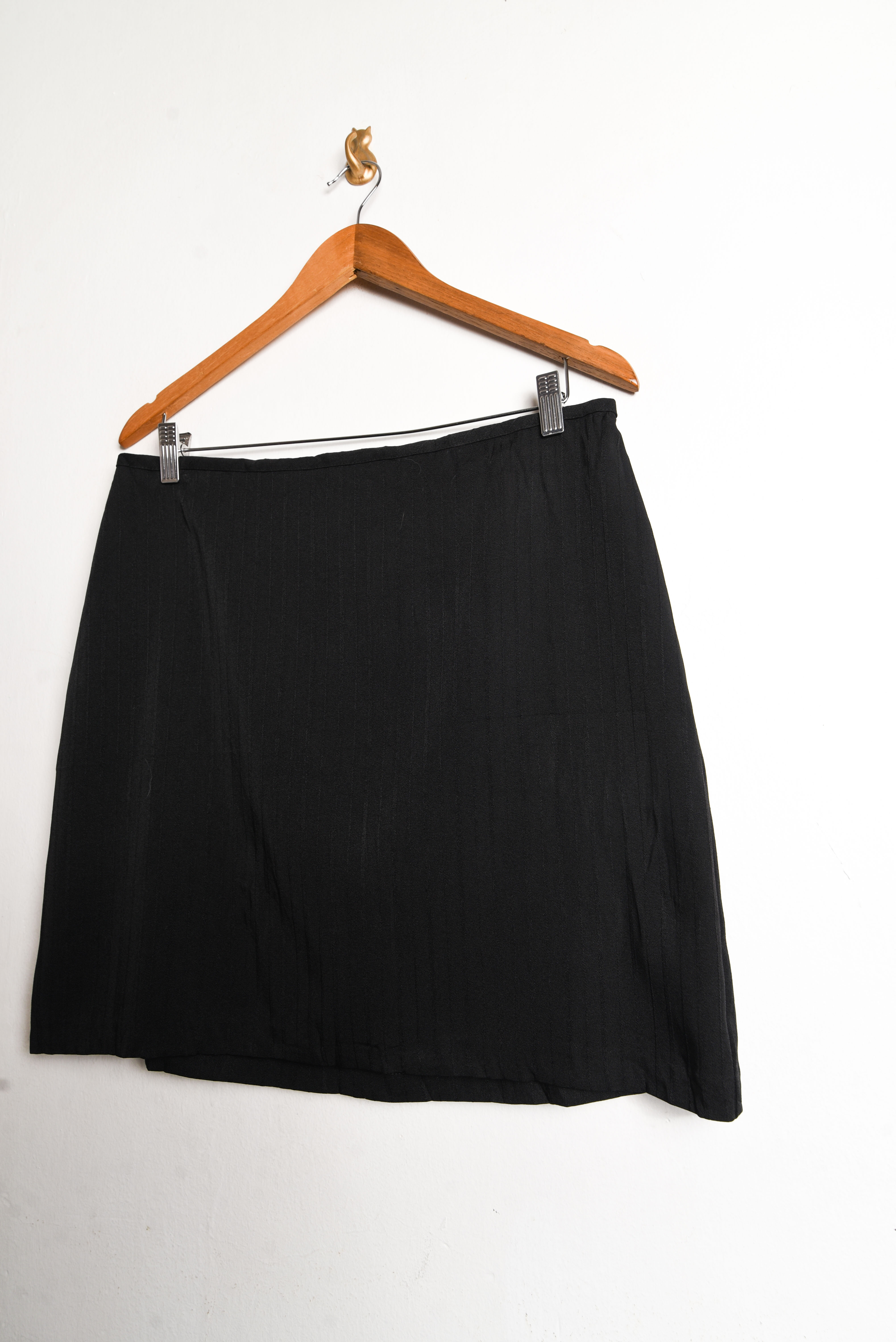 Falda 90s pinstripe satinado