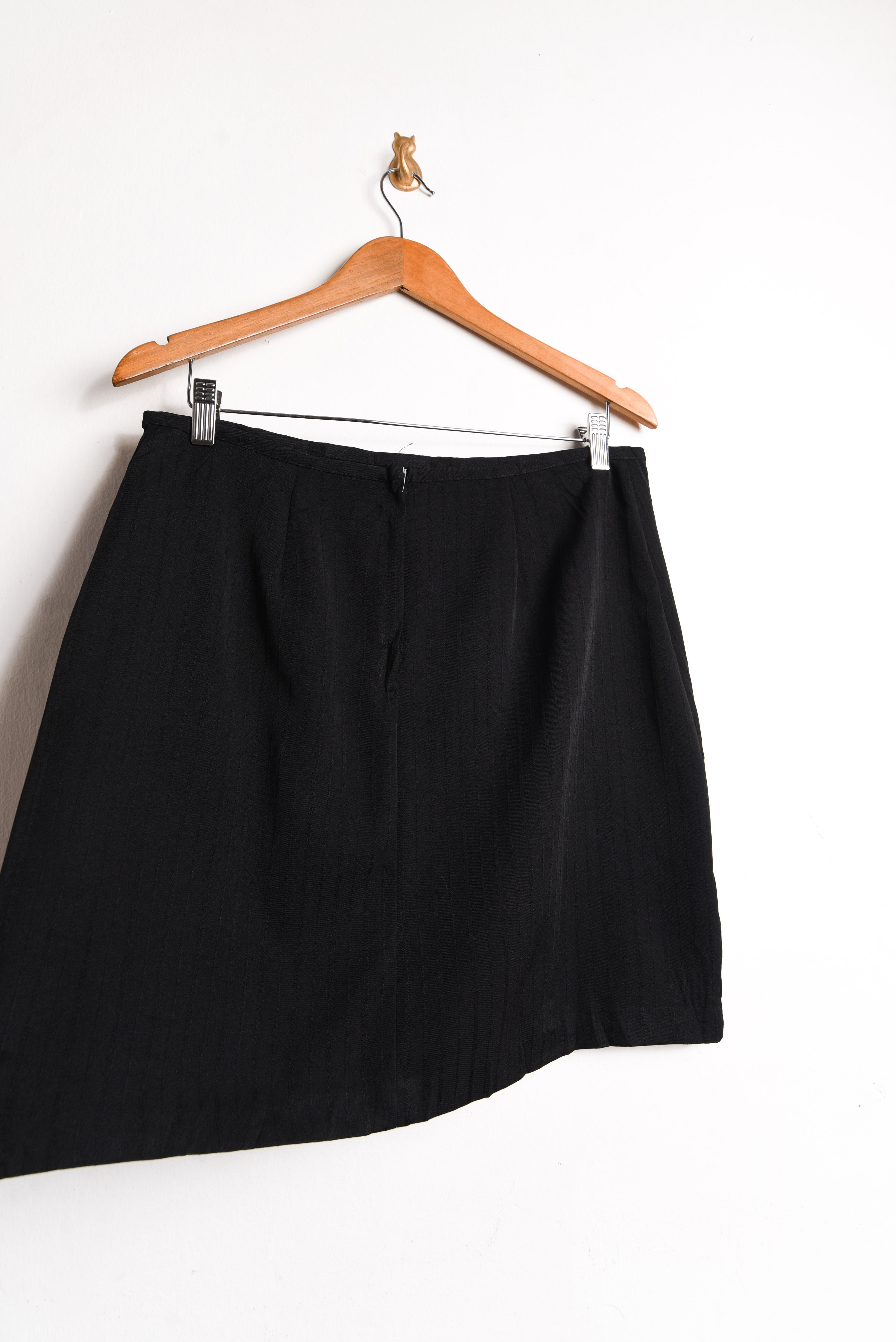 Falda 90s pinstripe satinado