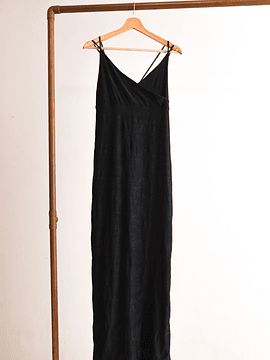 Vestido negro 90s party