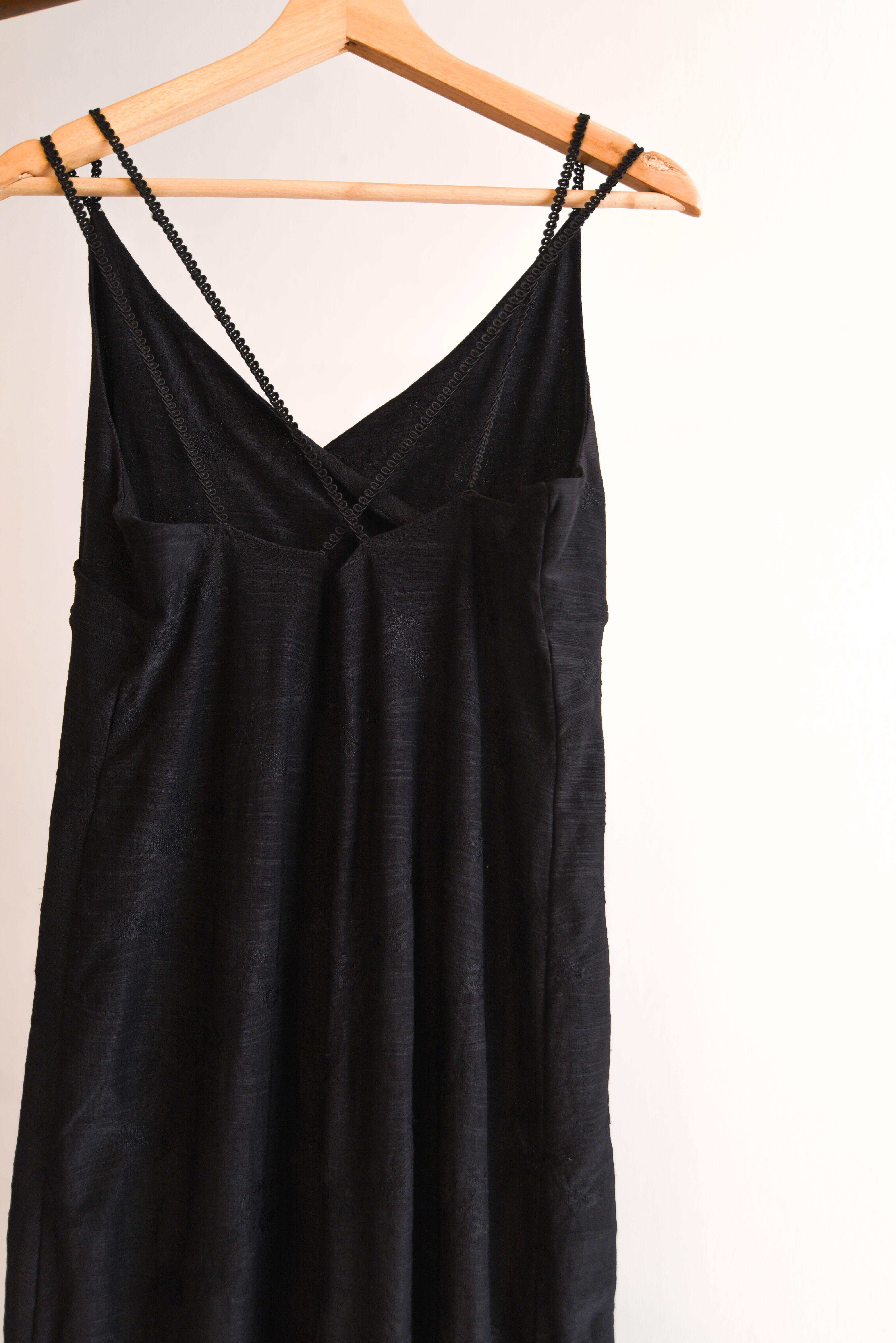 Vestido negro 90s party