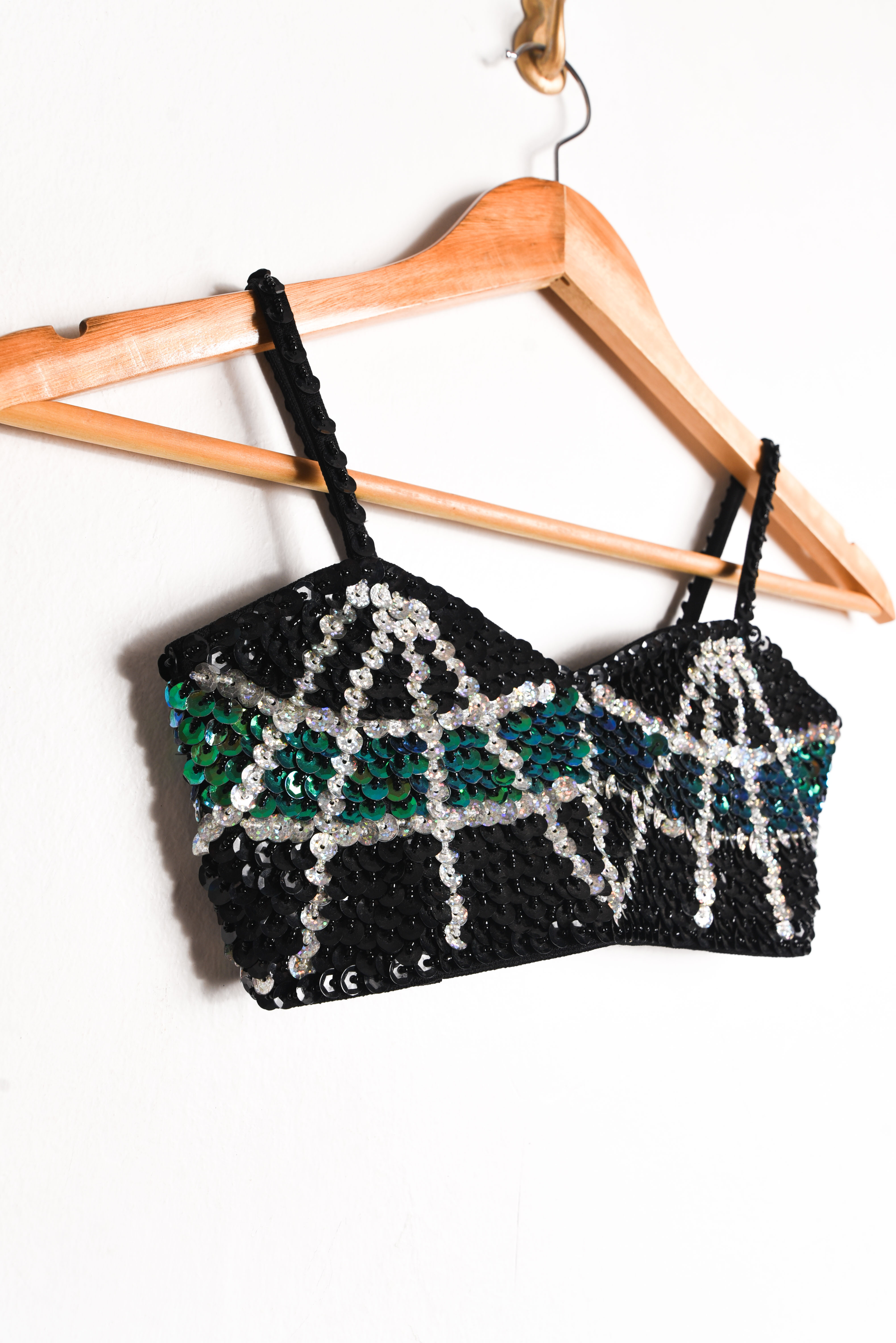 Top party lentejuelas