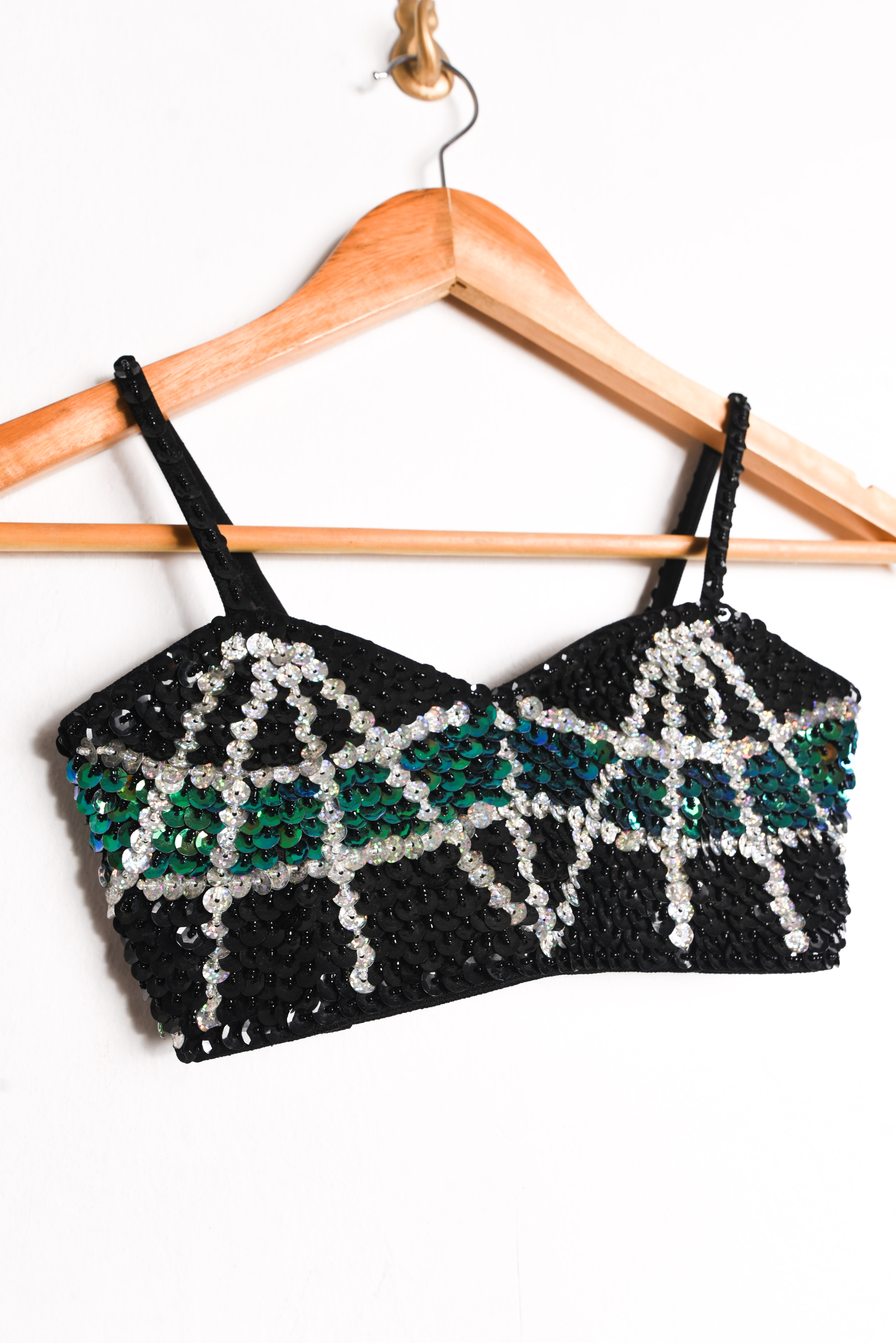 Top party lentejuelas