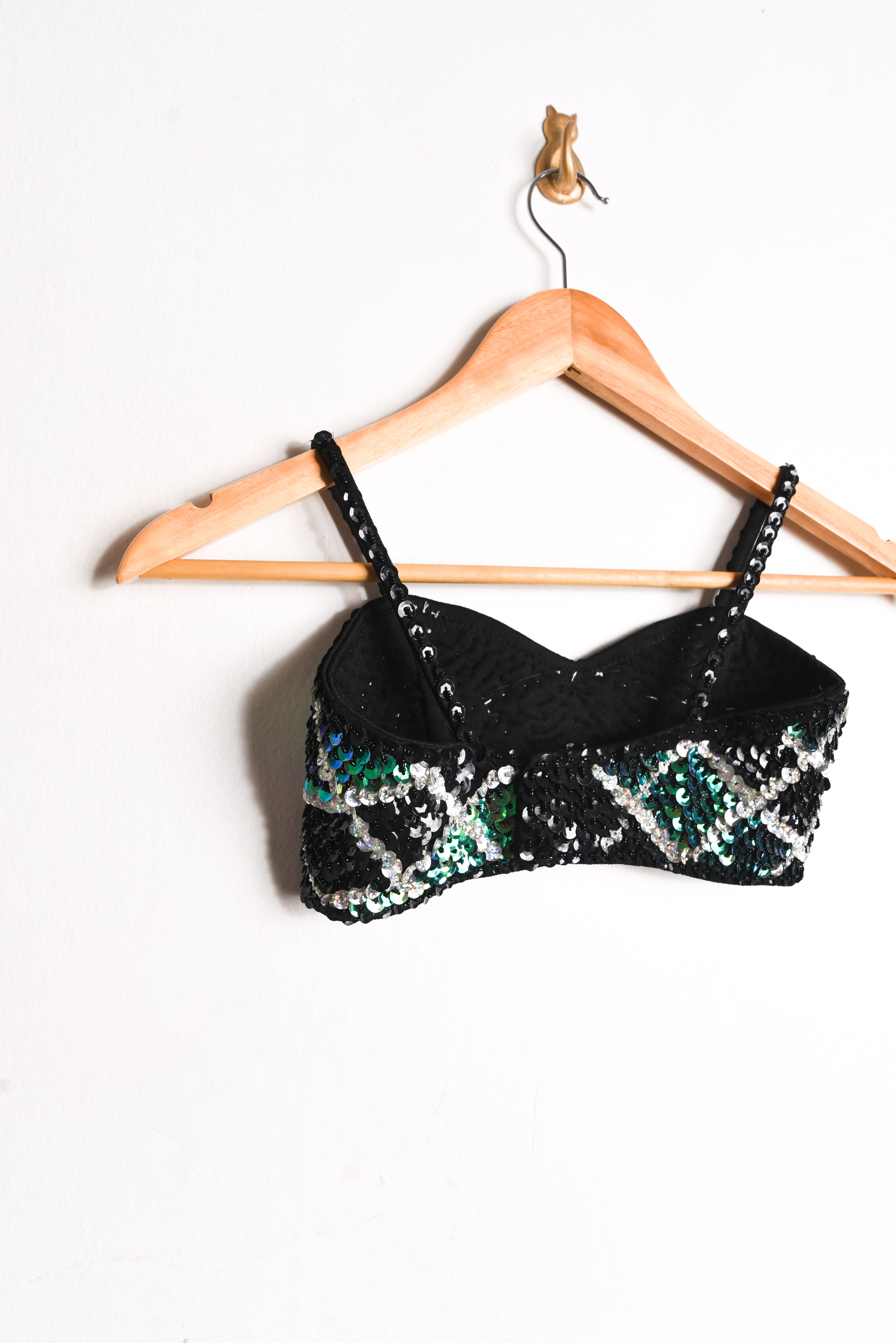 Top party lentejuelas