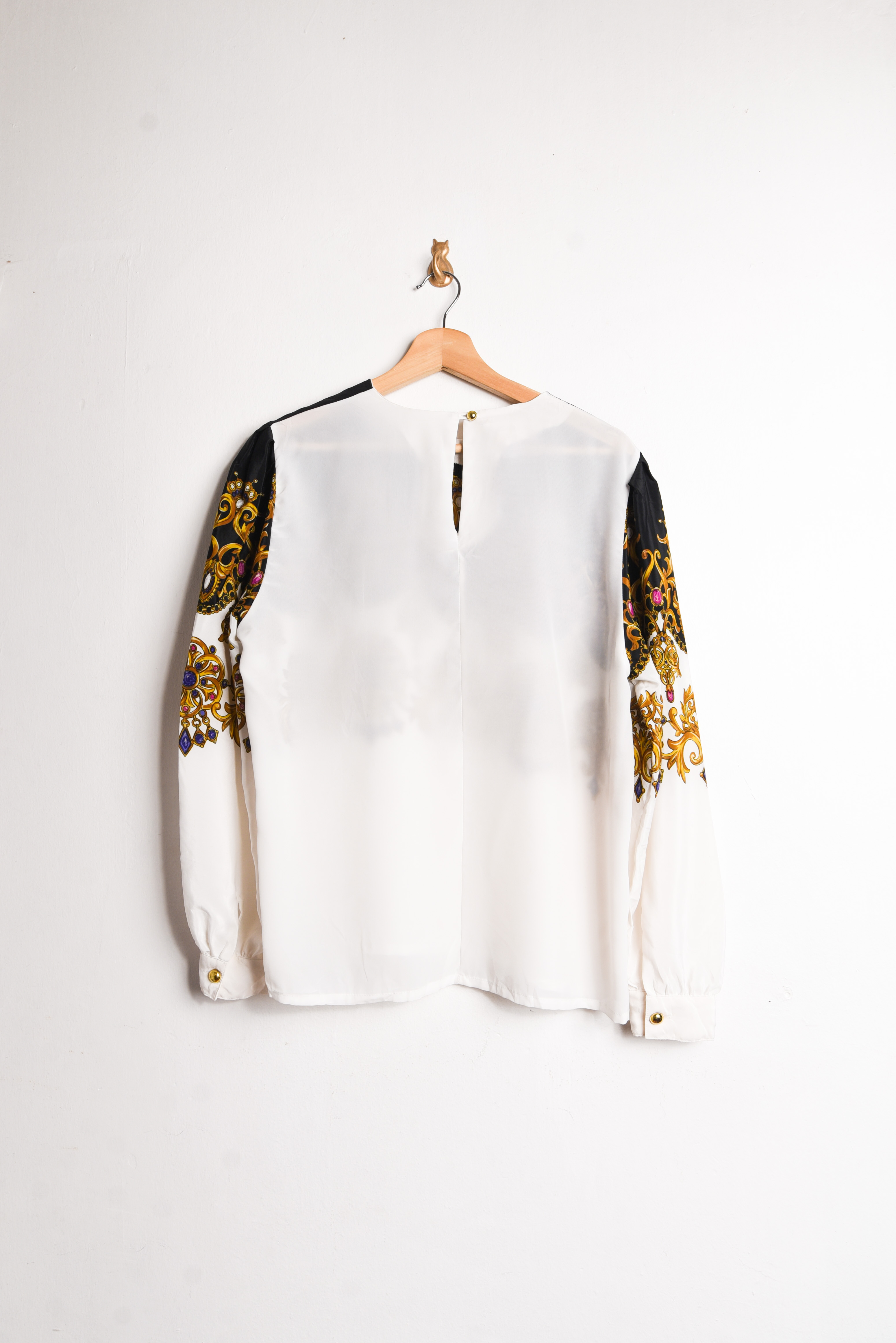 Blusa barroca vintage