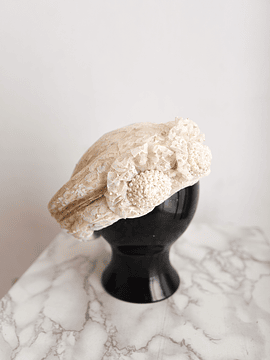 Sombrero vintage encaje
