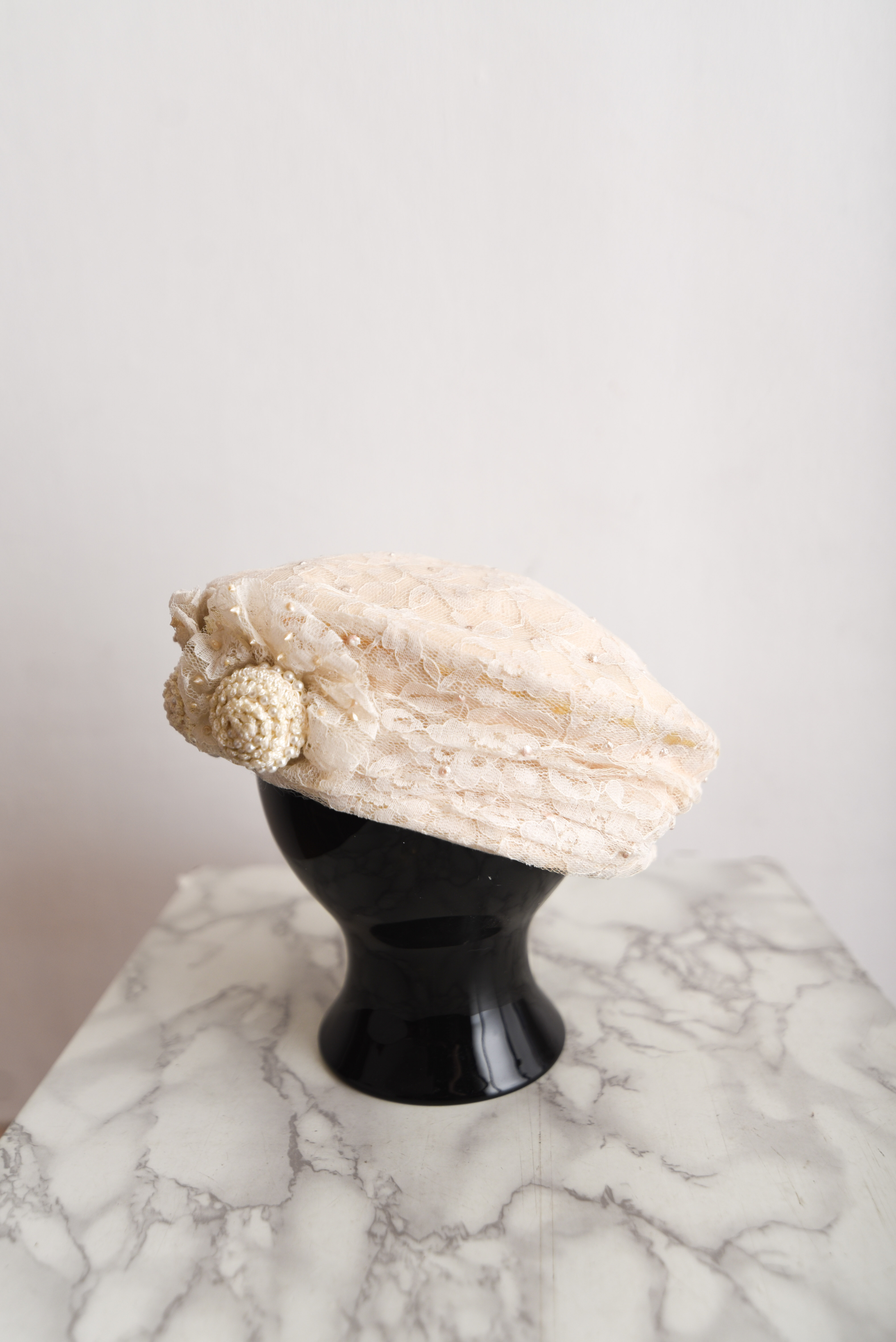 Sombrero vintage encaje