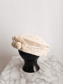 Sombrero vintage encaje