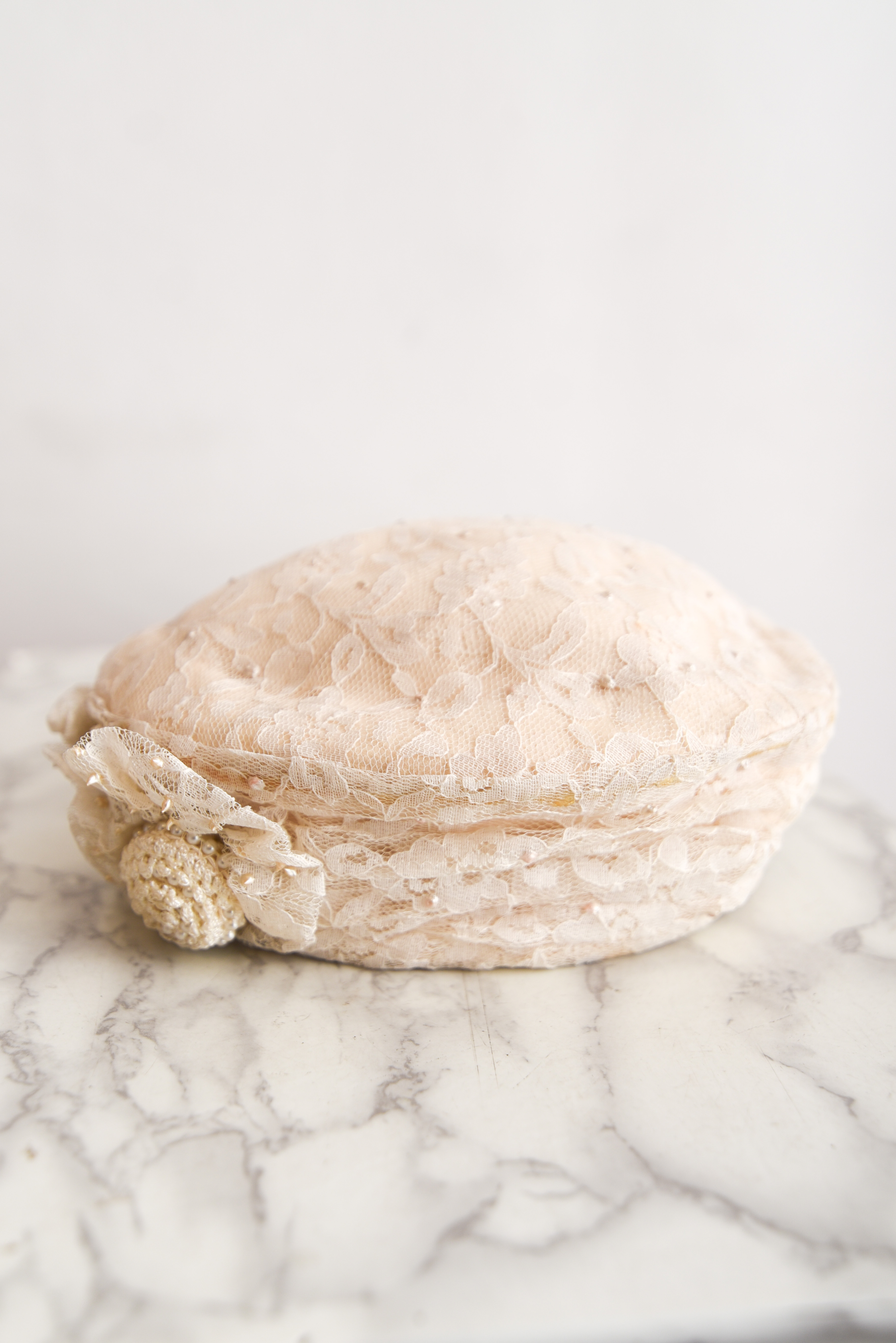 Sombrero vintage encaje