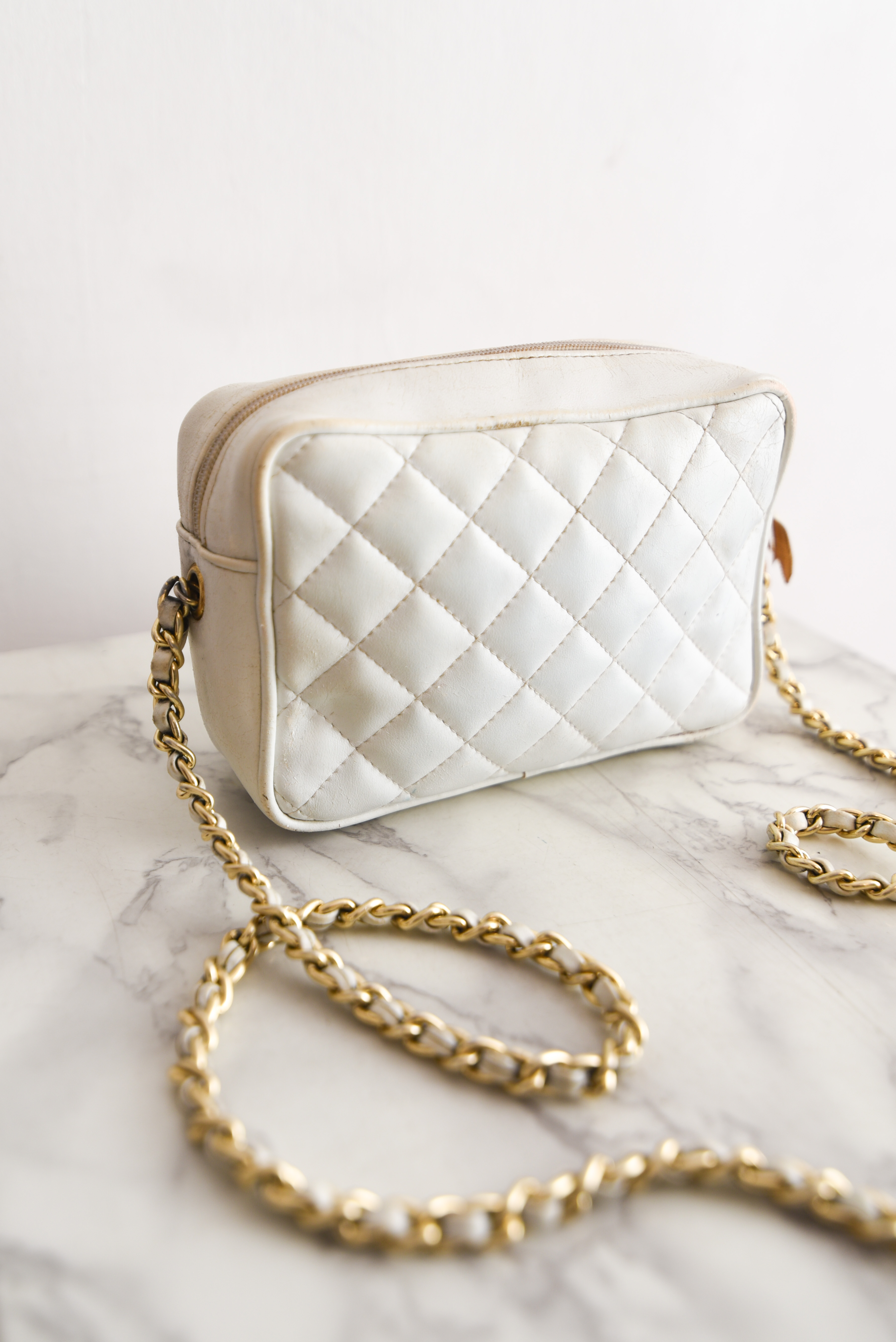 Cartera 80s acolchada