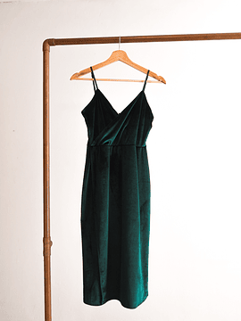 Vestido verde plush
