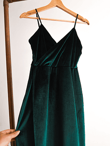 Vestido verde plush