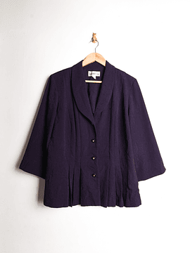 Chaqueta morada brocato vintage