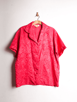 Blusa lencera rosada vintage