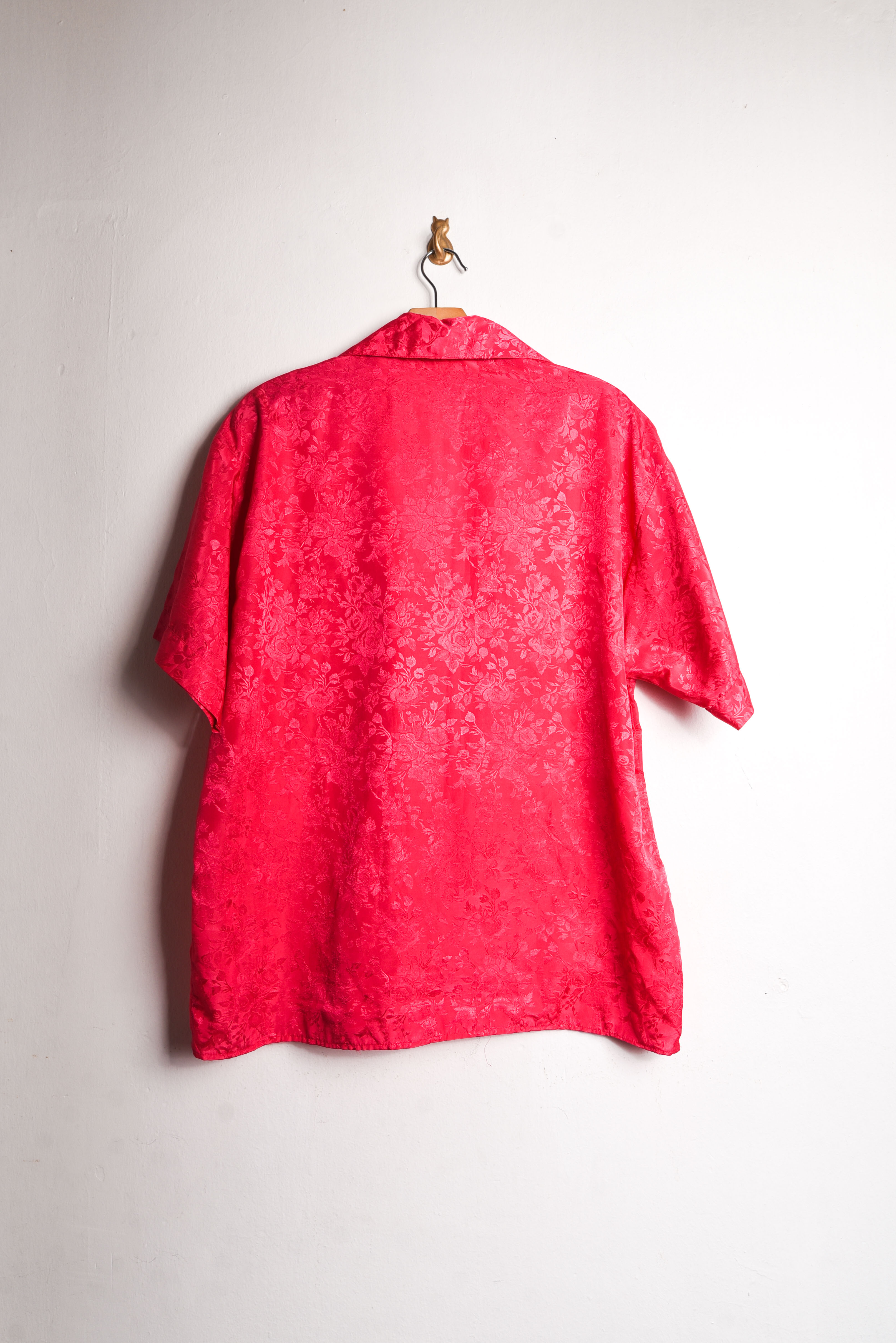 Blusa lencera rosada vintage