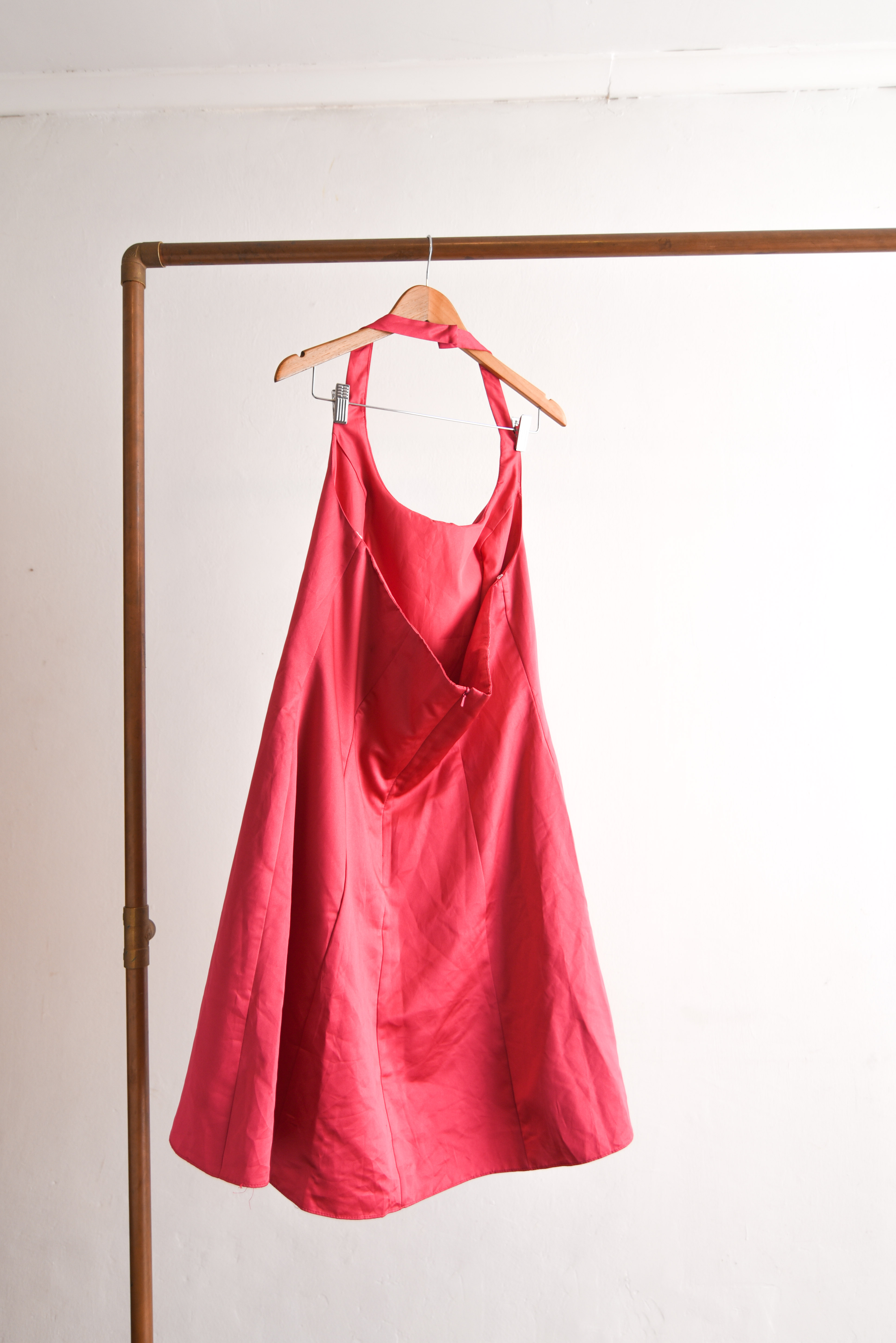 Vestido rosa vintage party 90s