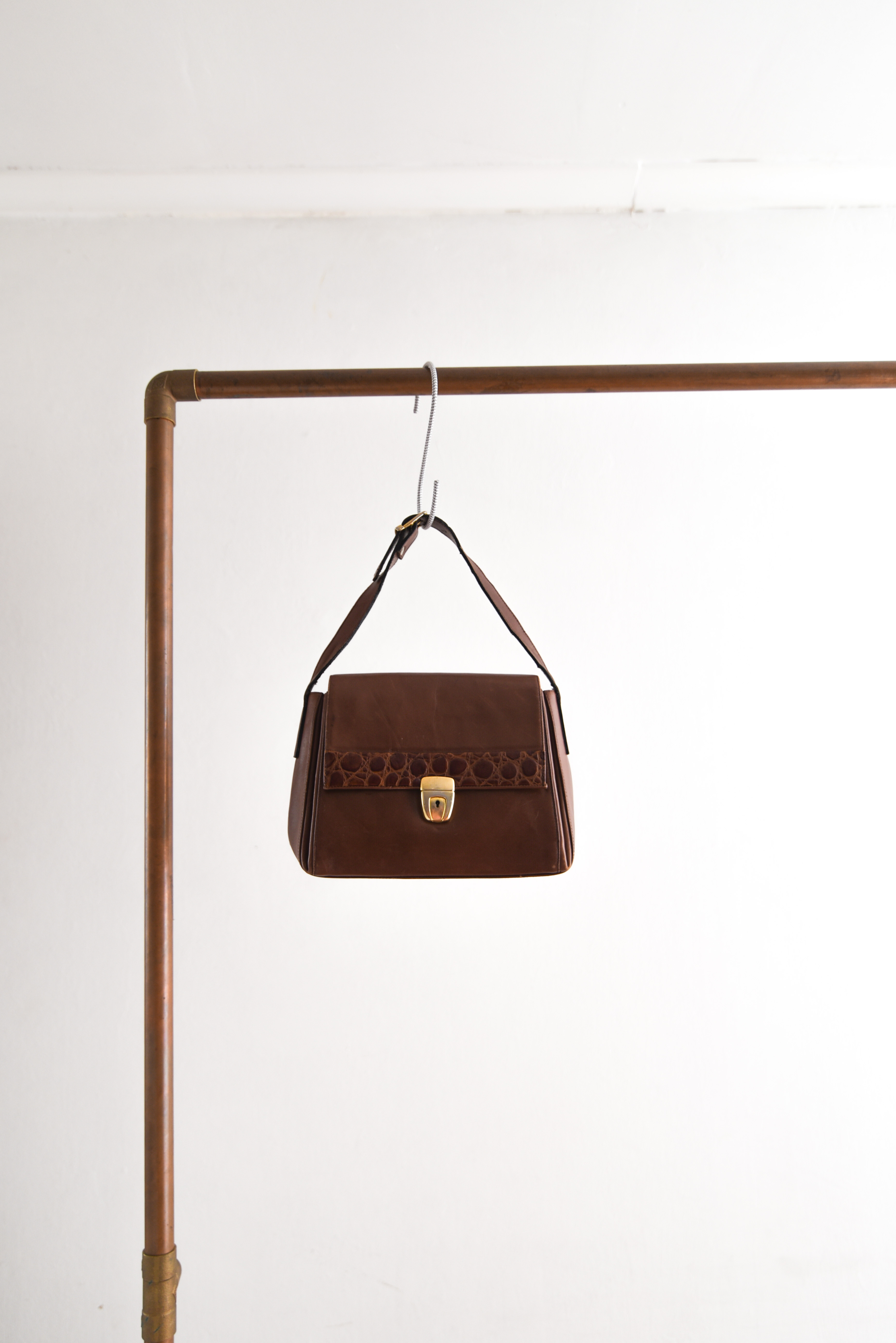 Cartera maletín vintage cuero