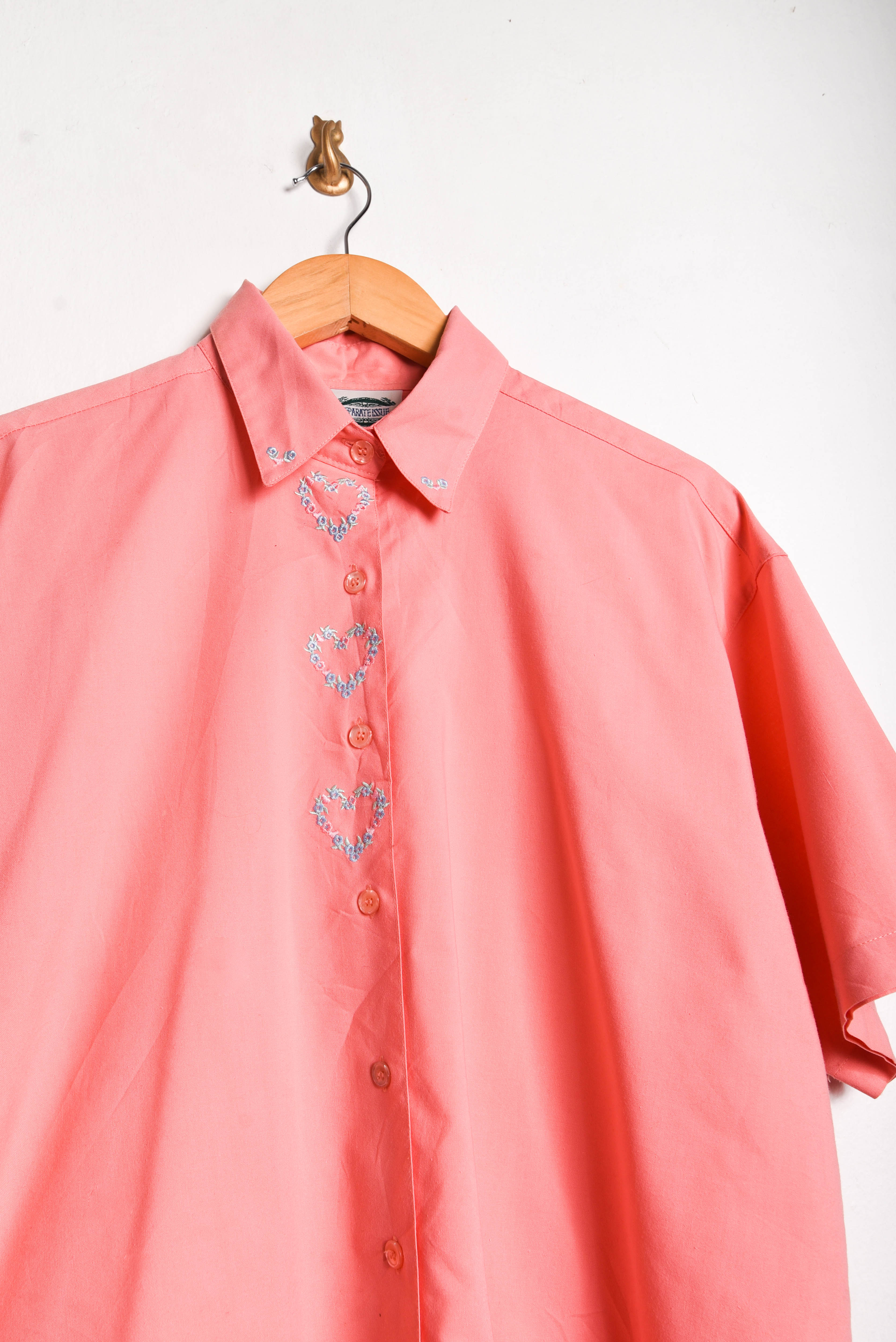 Camisa bordado corazón