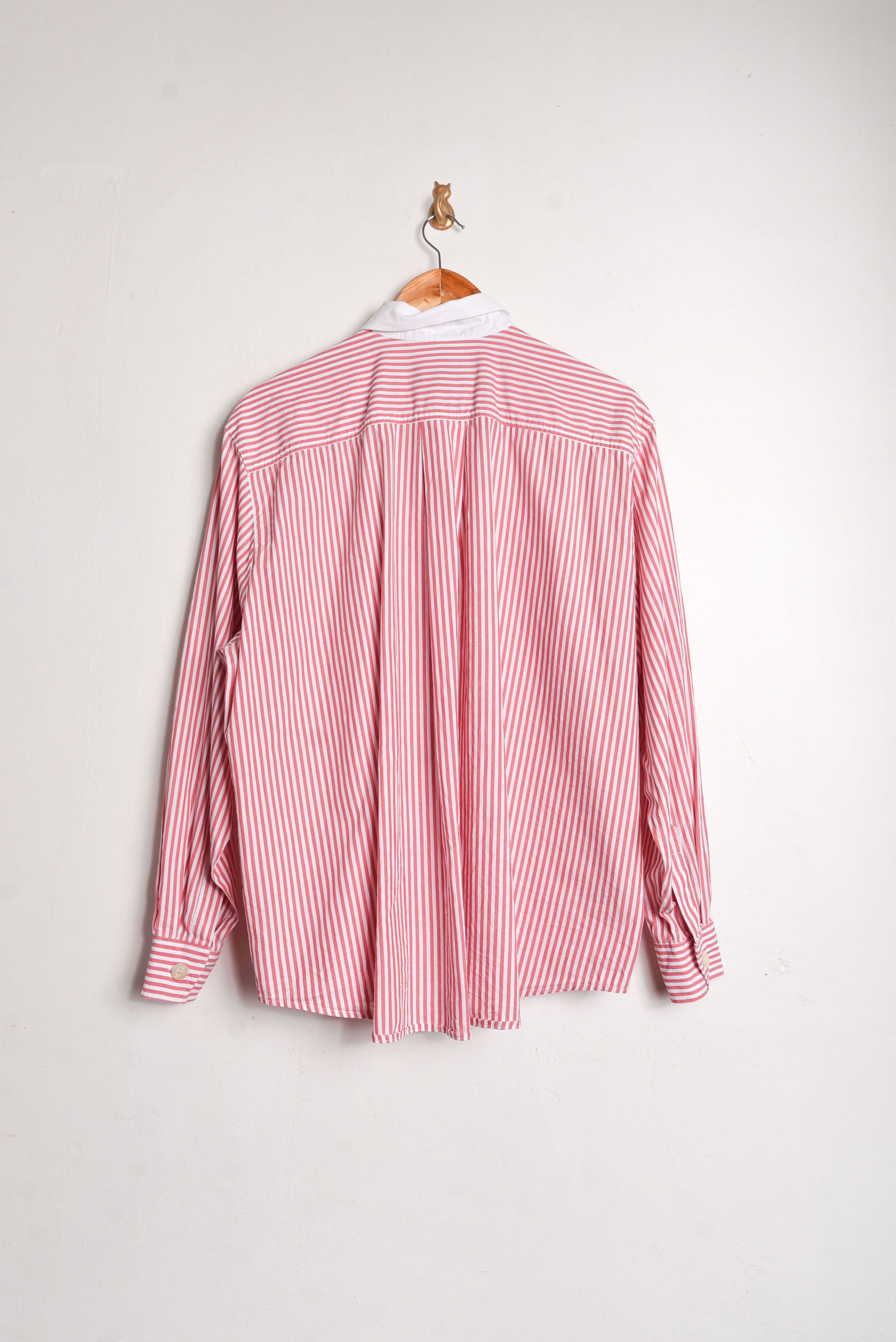 Camisa rayada rosa