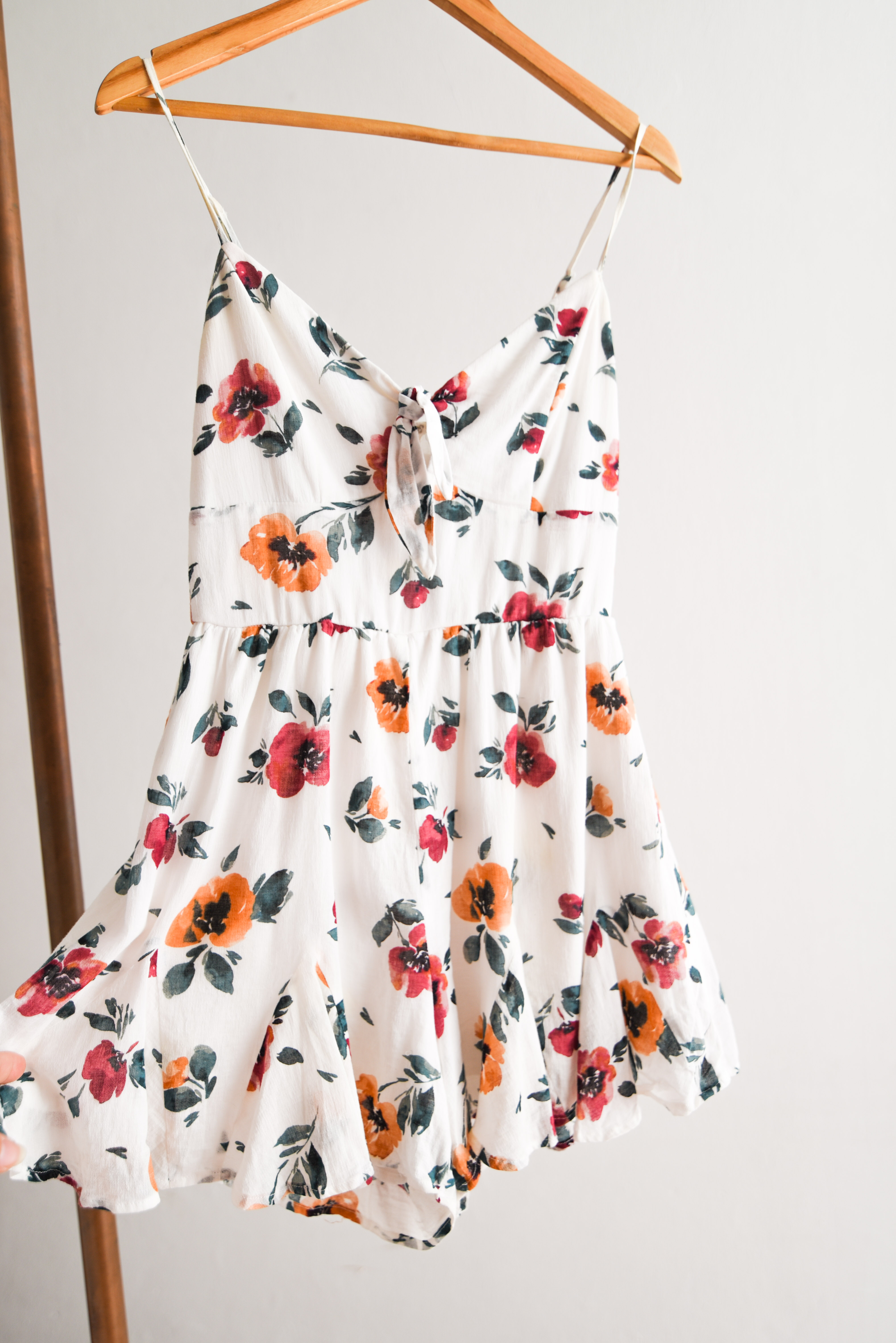 Enterito floral nudo