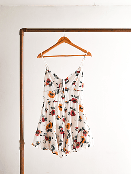 Enterito floral nudo