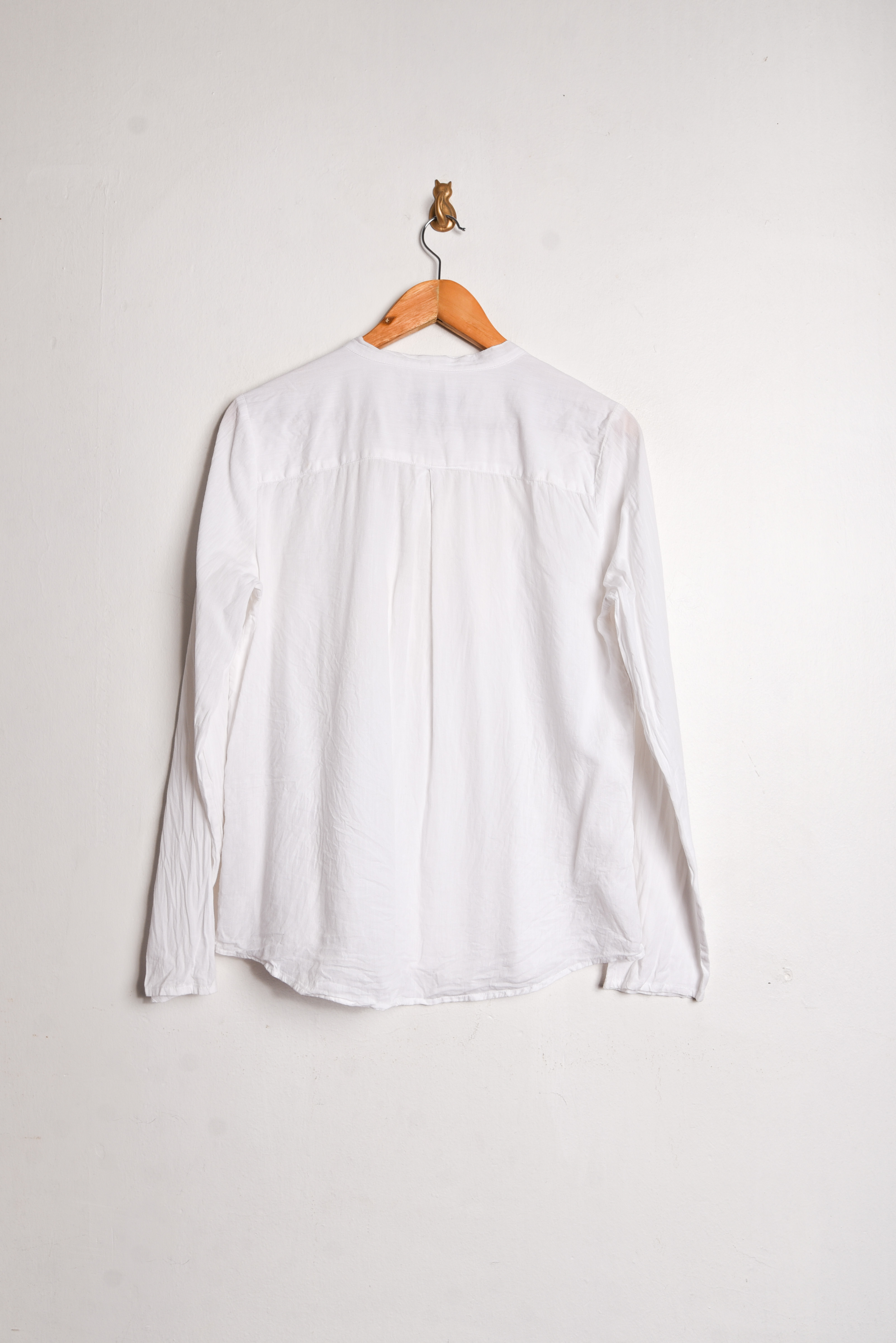 Blusa lino y algodón lazito