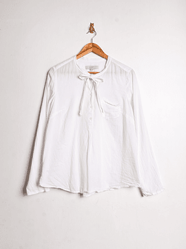 Blusa lino y algodón lazito