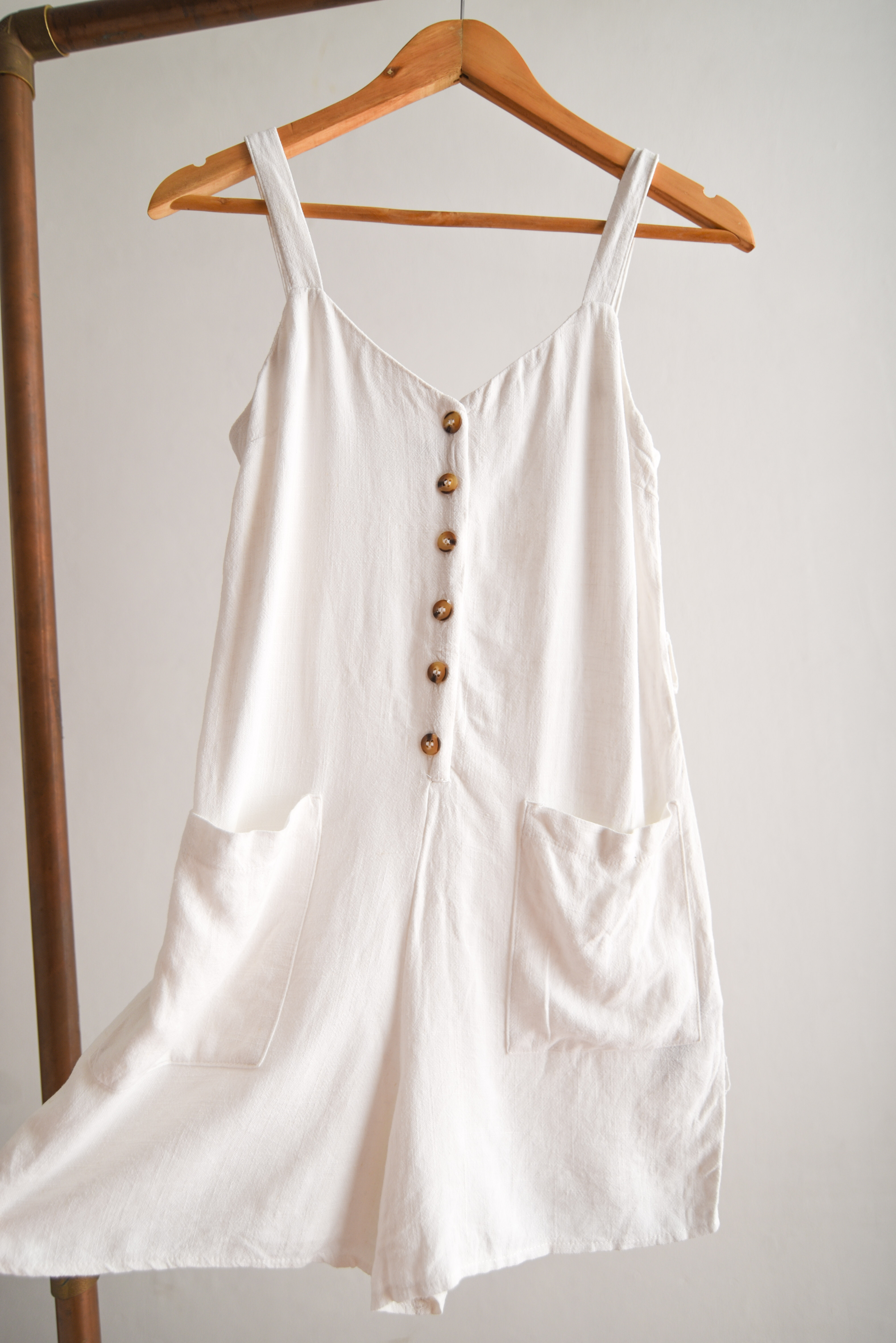 Enterito lino botones