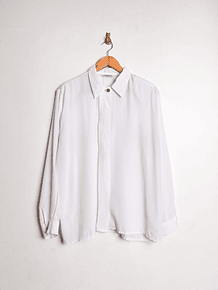 Blusa blanca vintage bordada