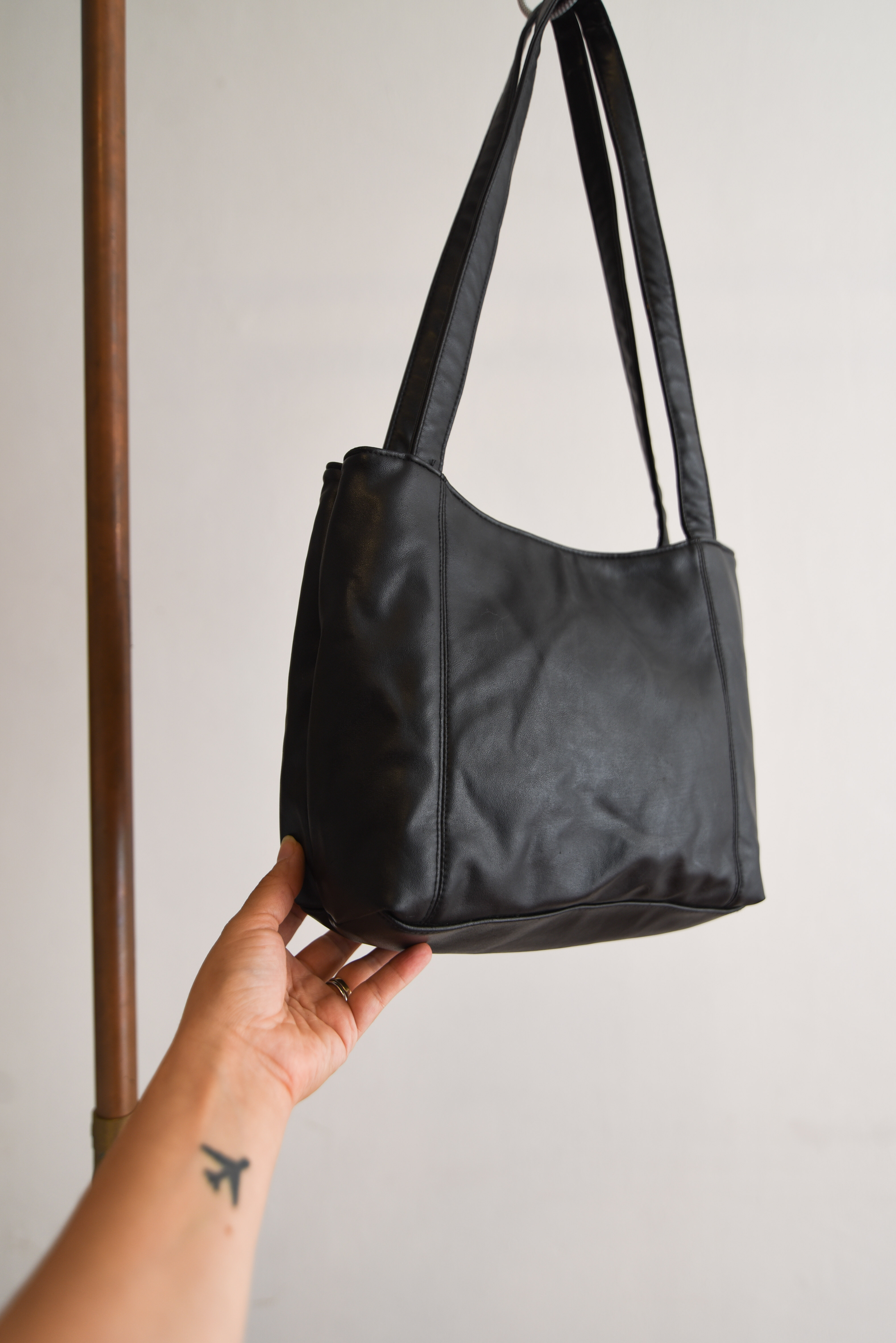 Cartera eco cuero 90s