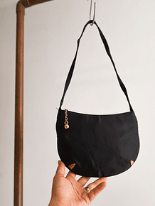 Cartera negra de fiesta vintage