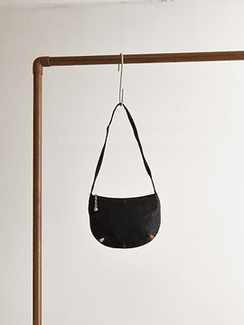 Cartera negra de fiesta vintage