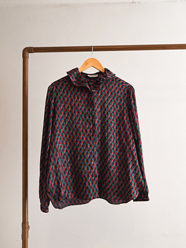 Blusa Evan Picone cuellito