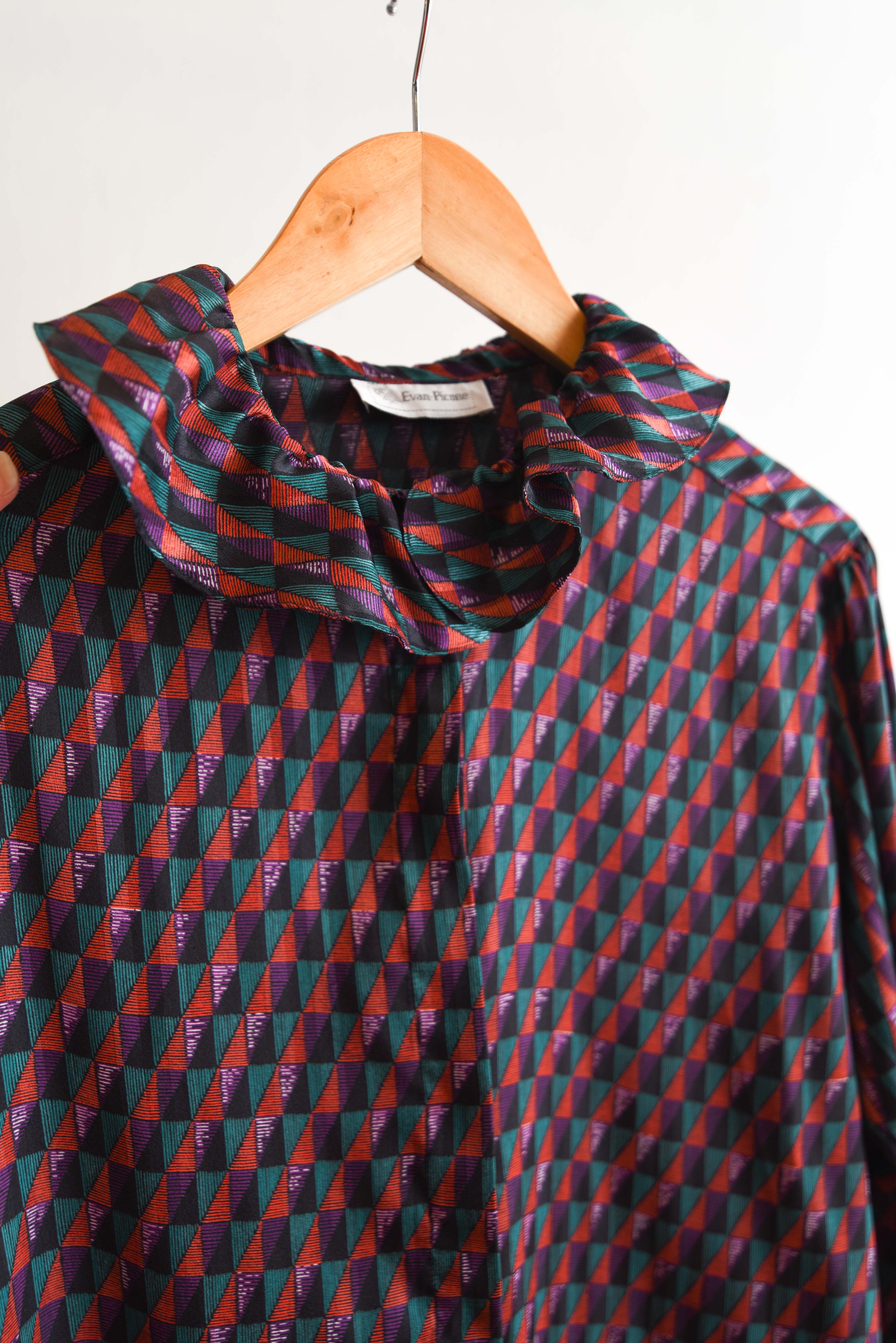 Blusa Evan Picone cuellito