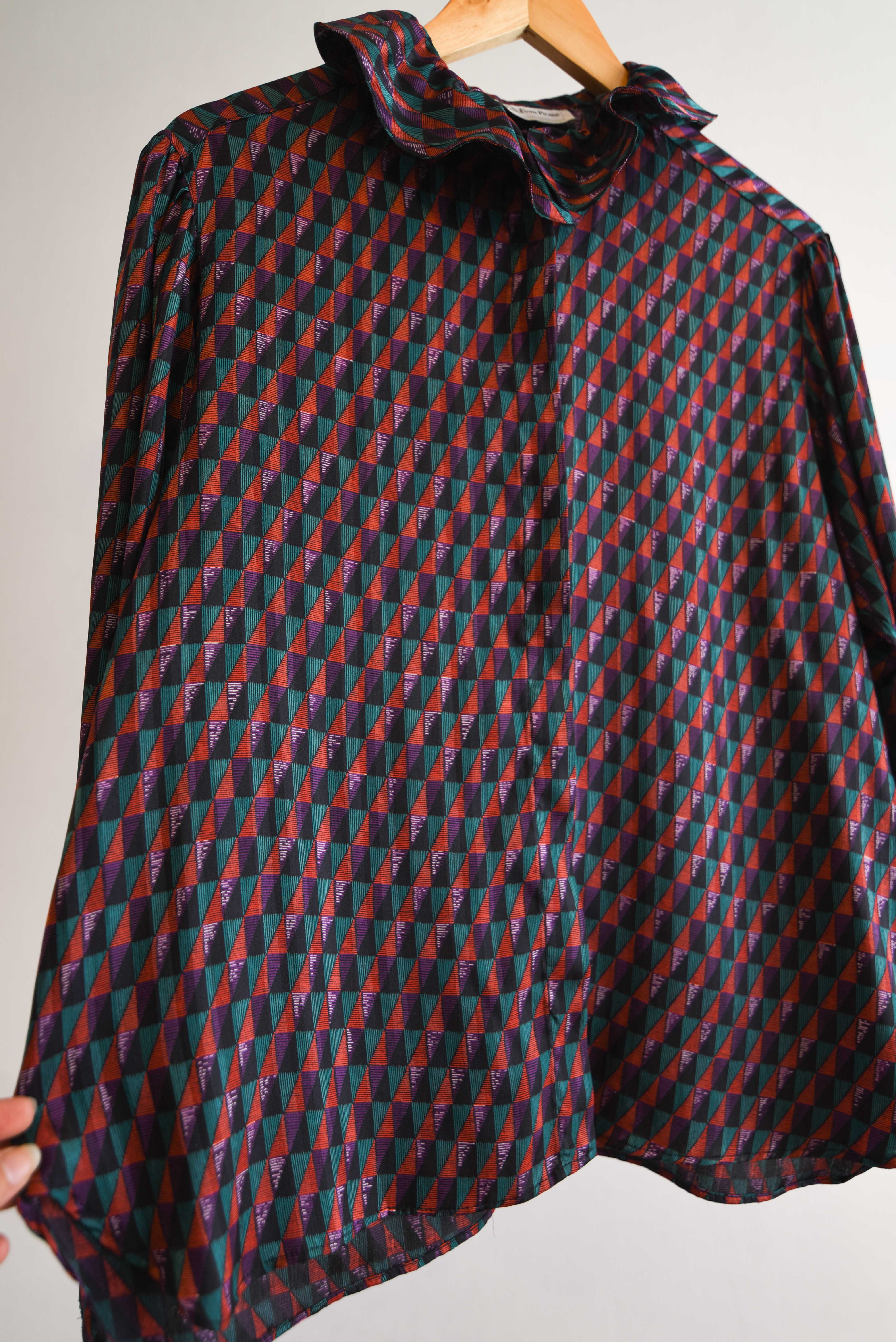 Blusa Evan Picone cuellito